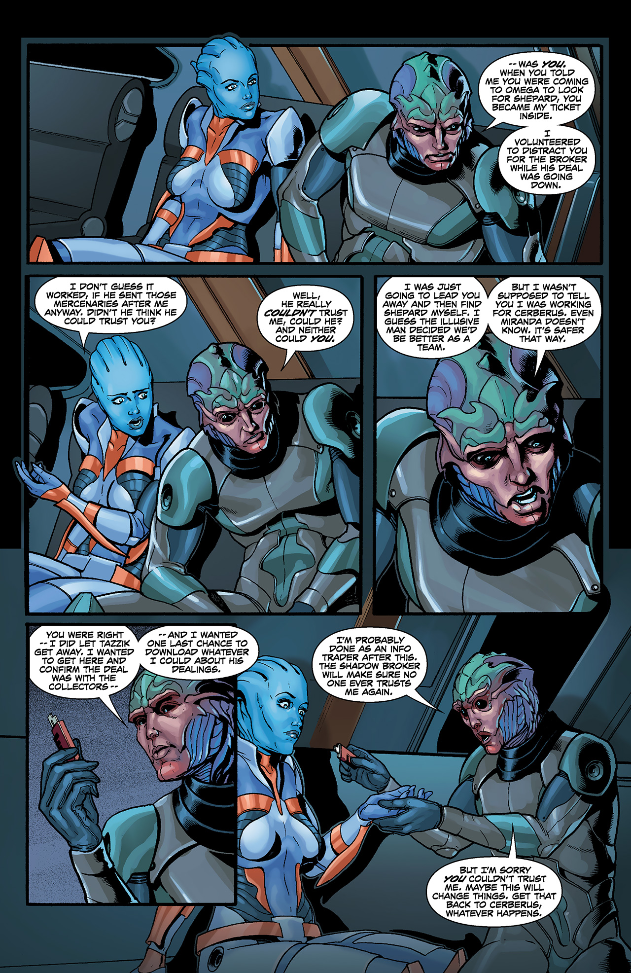 Read online Mass Effect: Redemption comic -  Issue #4 - 9