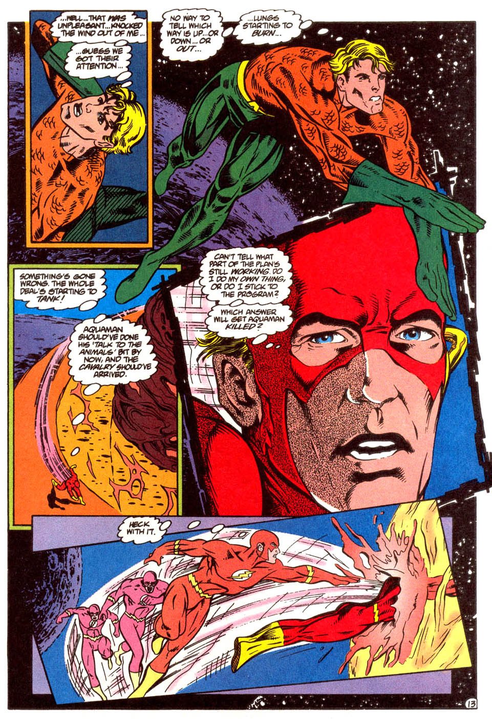 Read online Justice League America comic -  Issue #92 - 14