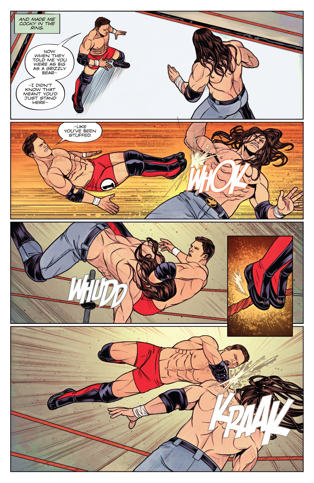 Read online WWE comic -  Issue #21 - 6