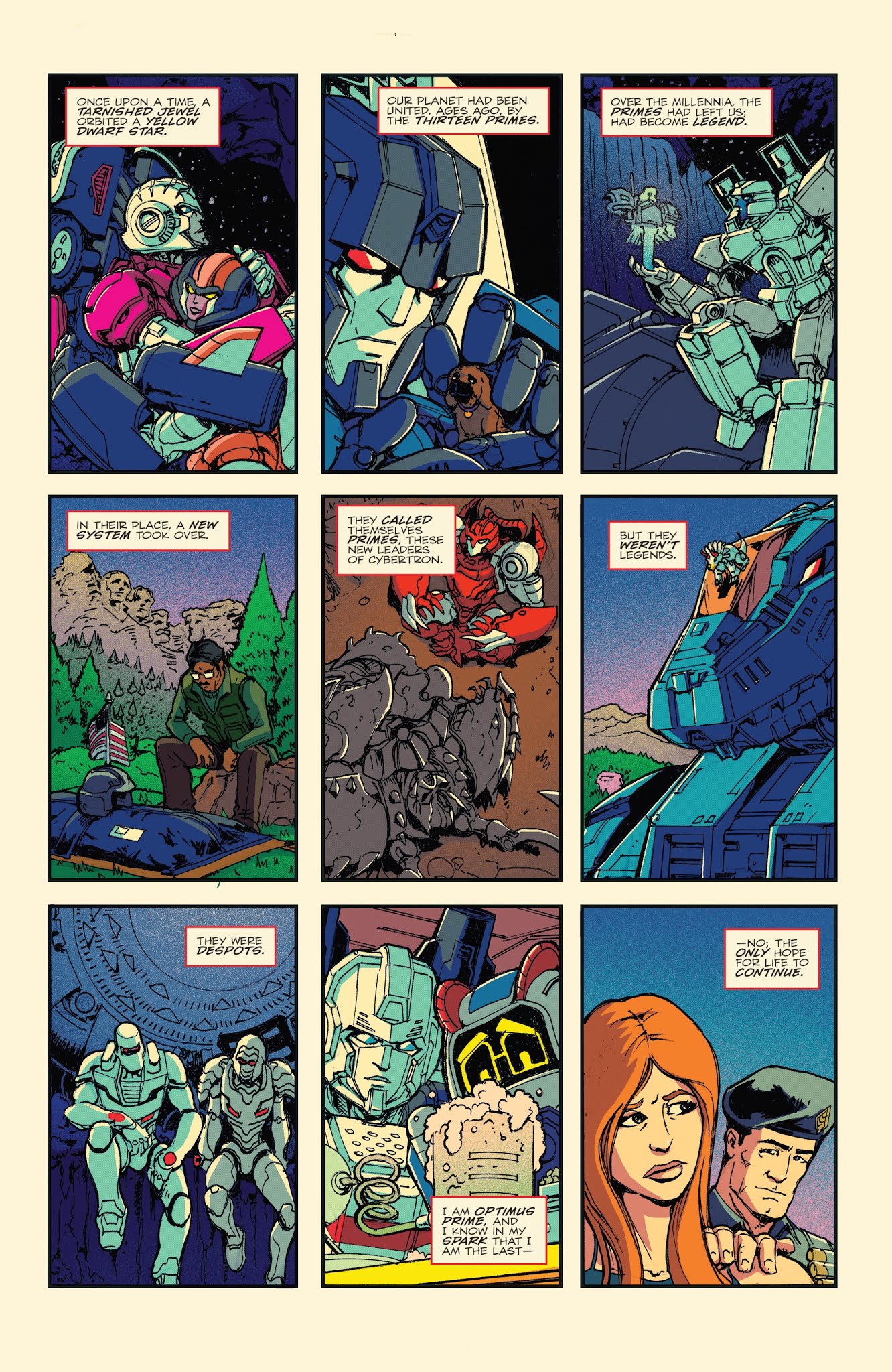 Read online Optimus Prime comic -  Issue #24 - 22