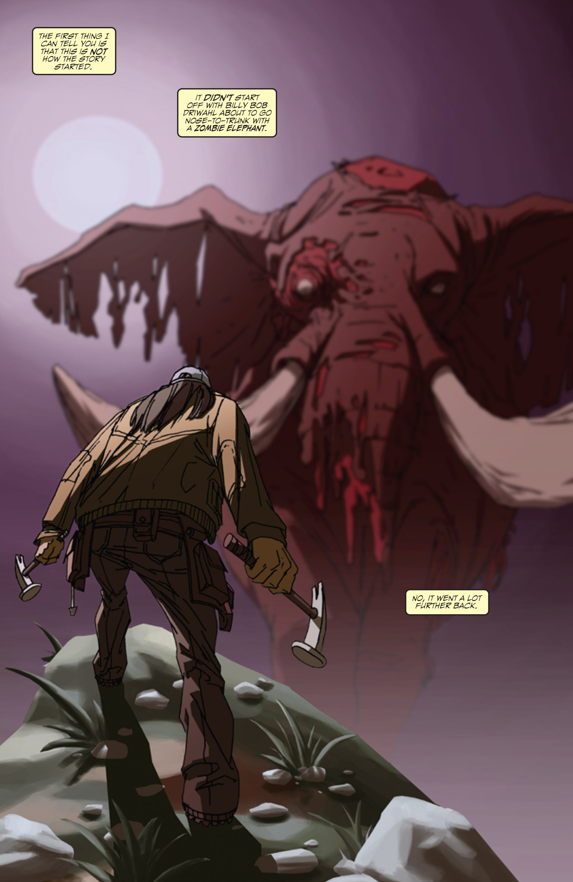 Read online Zombie Proof: Zombie Zoo comic -  Issue # Full - 7
