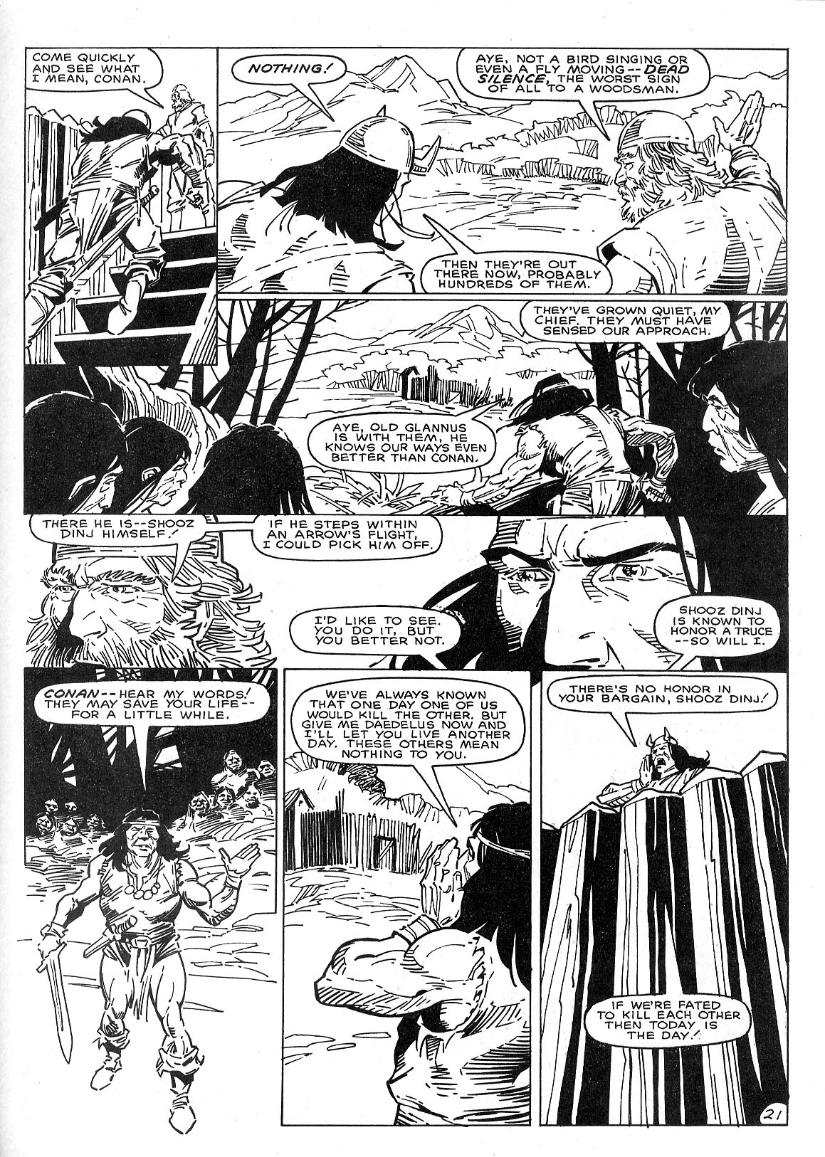 Read online The Savage Sword Of Conan comic -  Issue #143 - 27