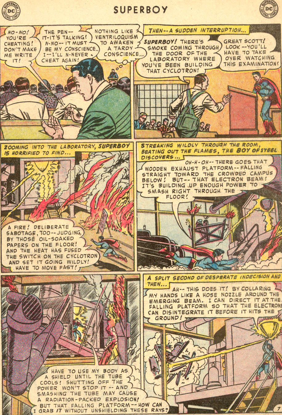 Read online Superboy (1949) comic -  Issue #23 - 19