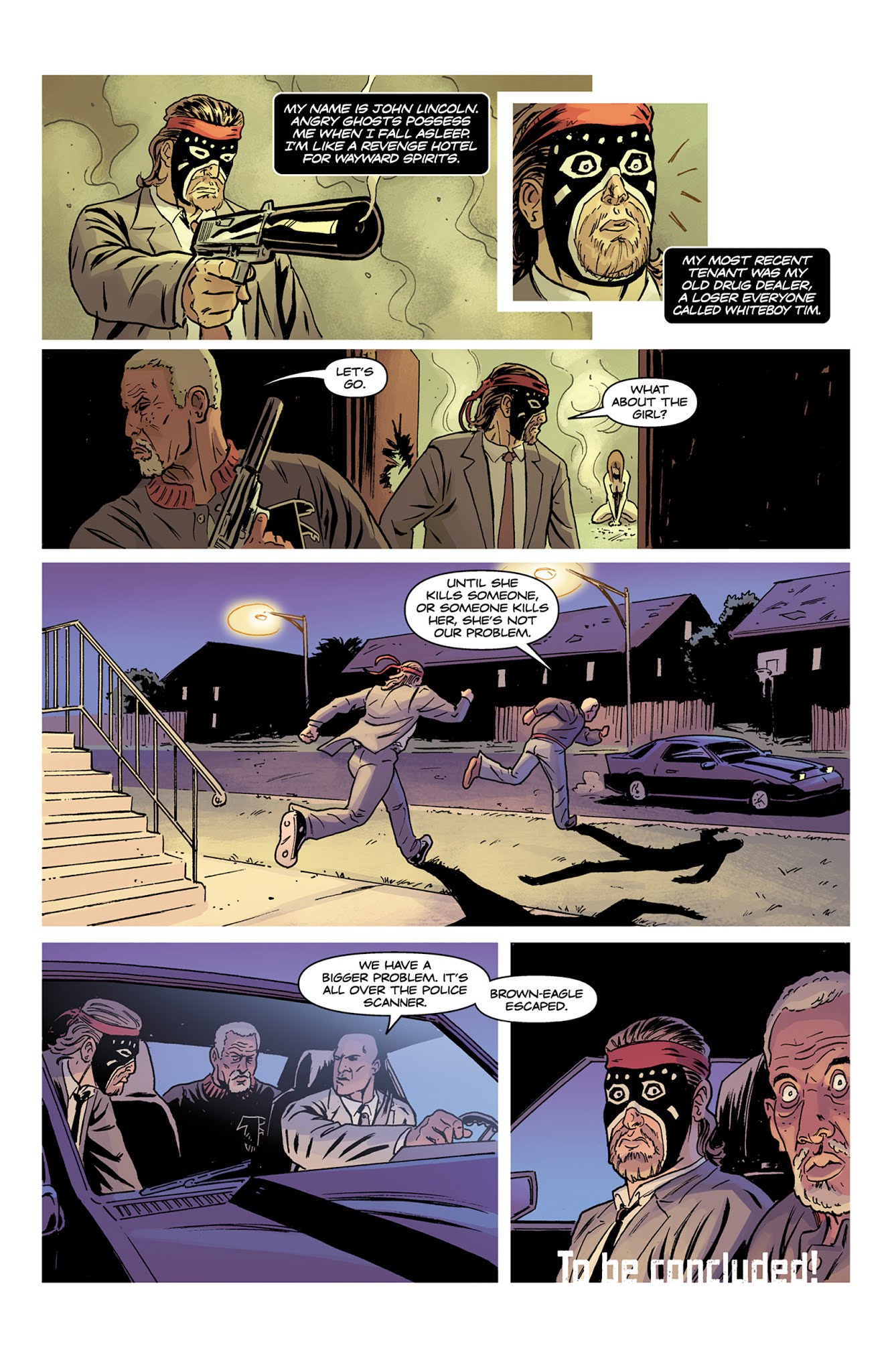 Read online Dream Thief: Escape comic -  Issue #3 - 24