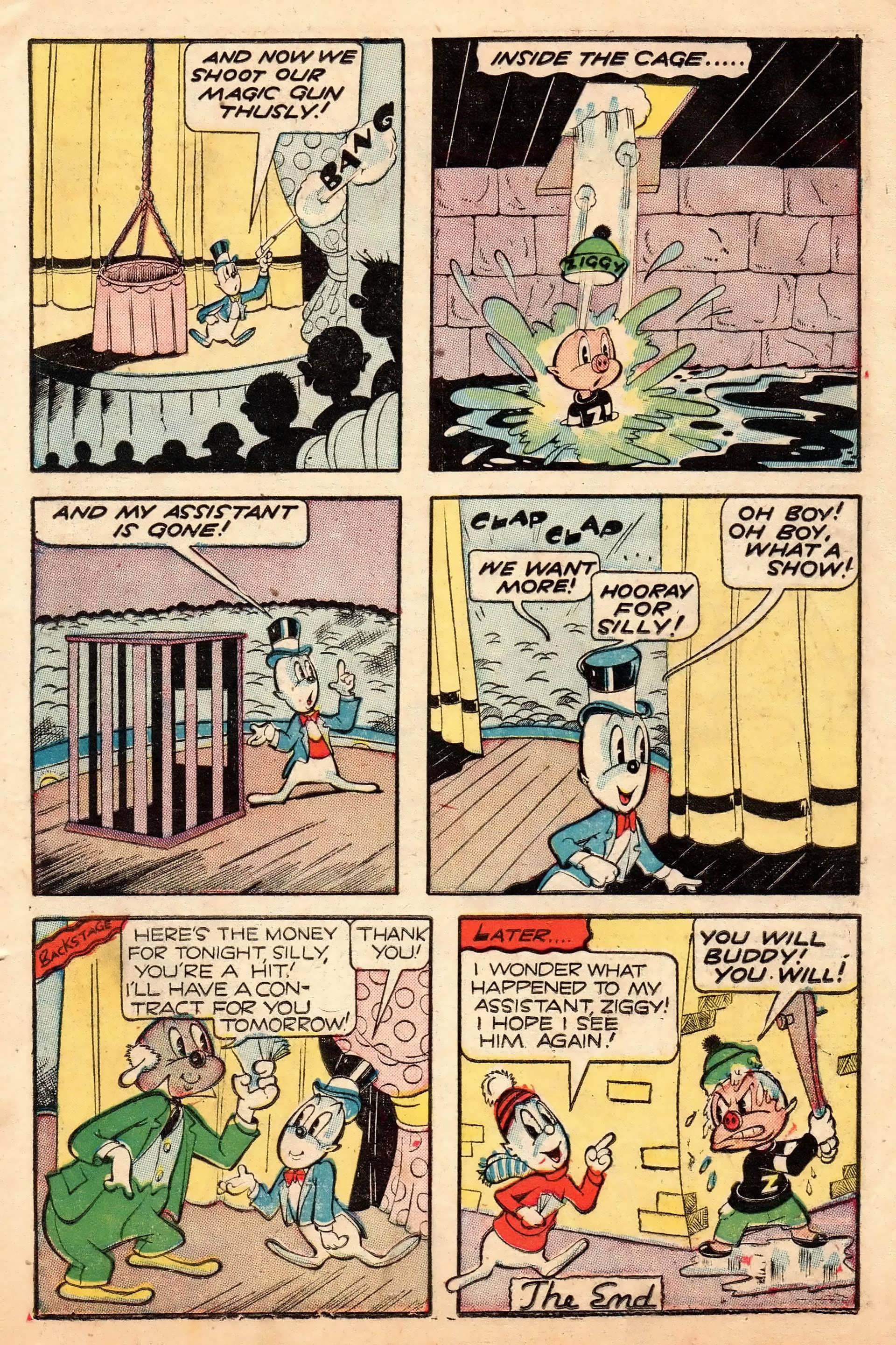 Read online Ziggy Pig-Silly Seal Comics (1944) comic -  Issue #2 - 19