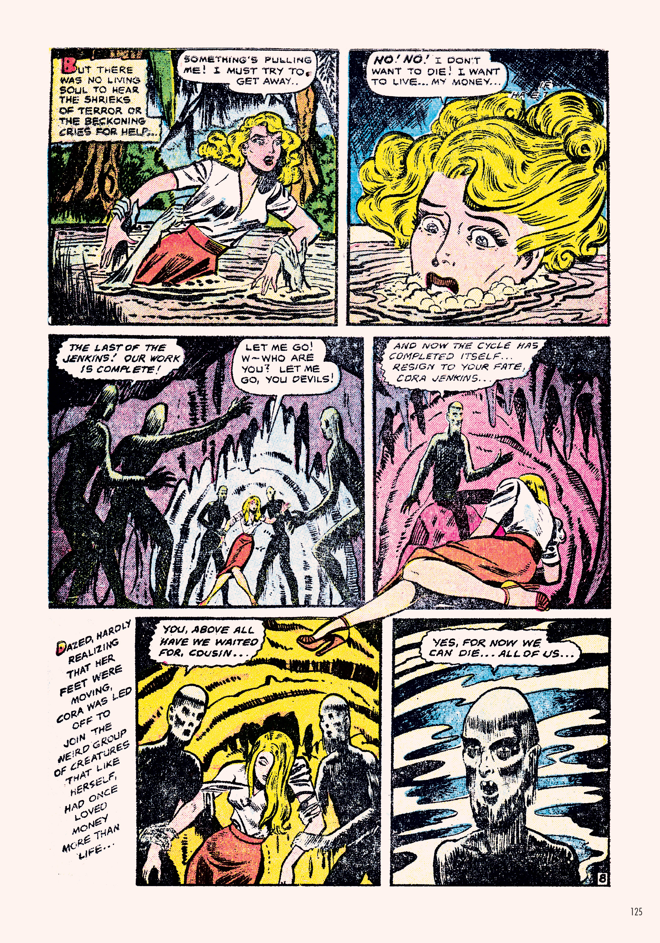 Read online Classic Monsters of Pre-Code Horror Comics: Swamp Monsters comic -  Issue # TPB - 125