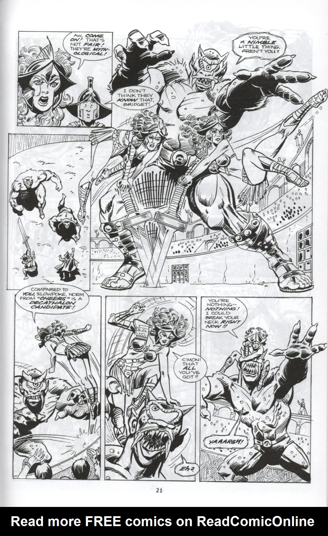 Read online Soulsearchers and Company comic -  Issue #28 - 21