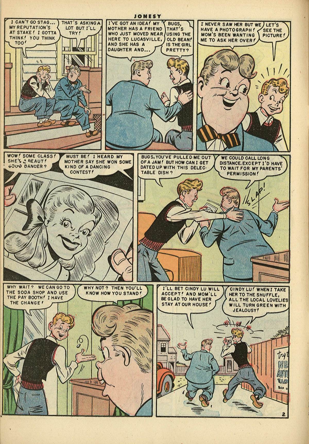 Read online Jonesy (1953) comic -  Issue #8 - 10