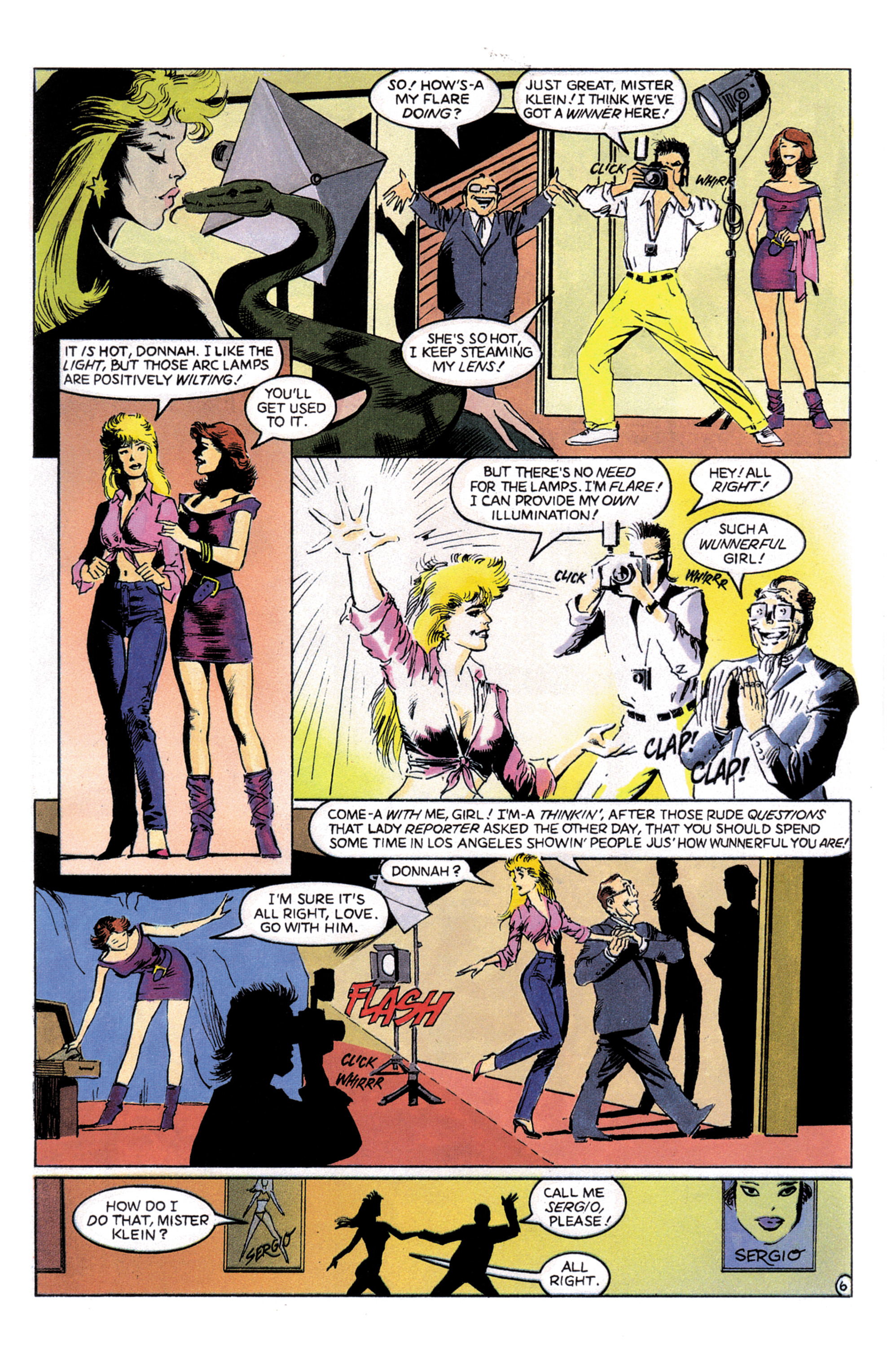 Read online Flare (2004) comic -  Issue #1 - 8