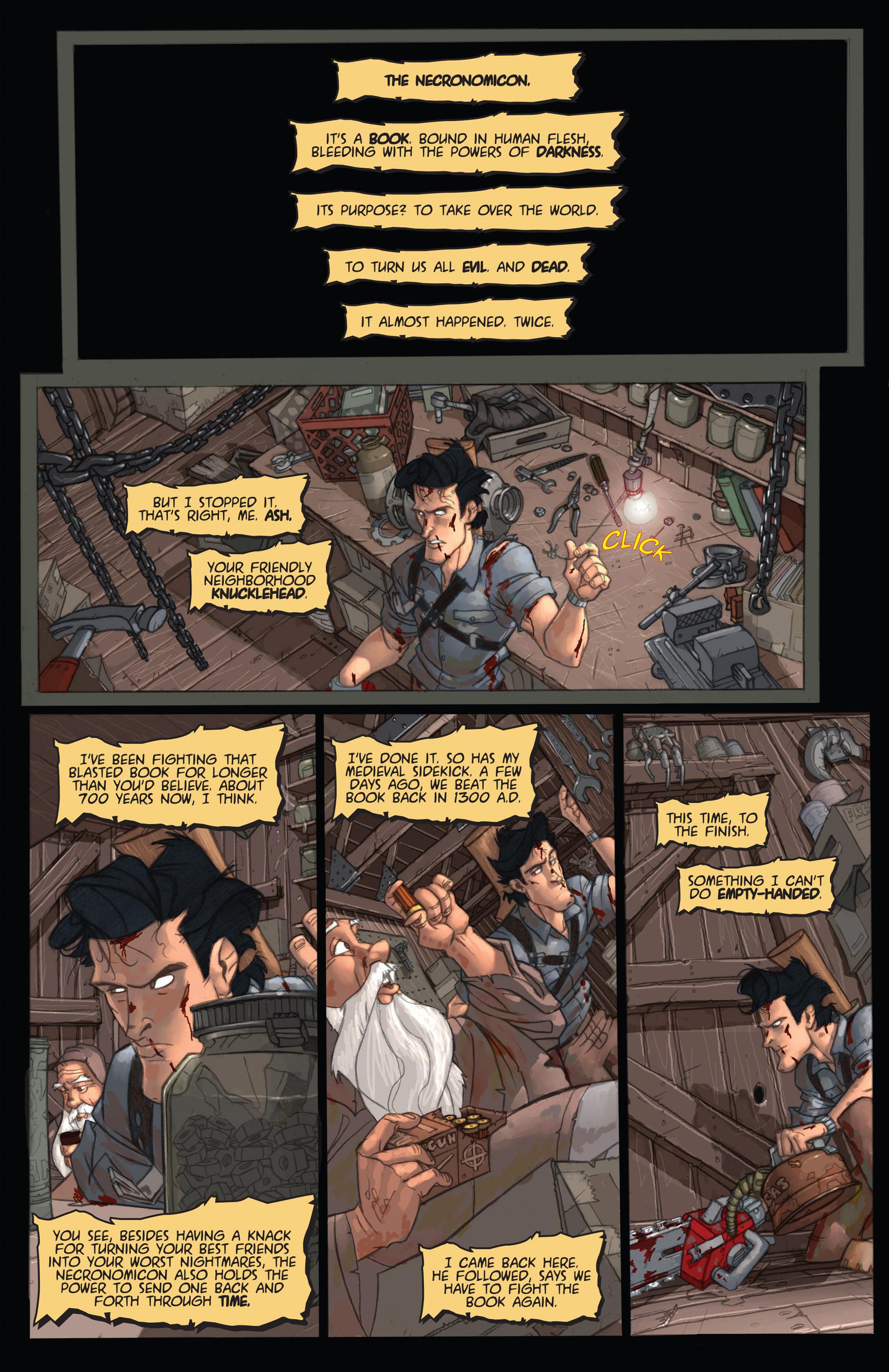 Read online Army of Darkness: Ashes 2 Ashes comic -  Issue #2 - 7