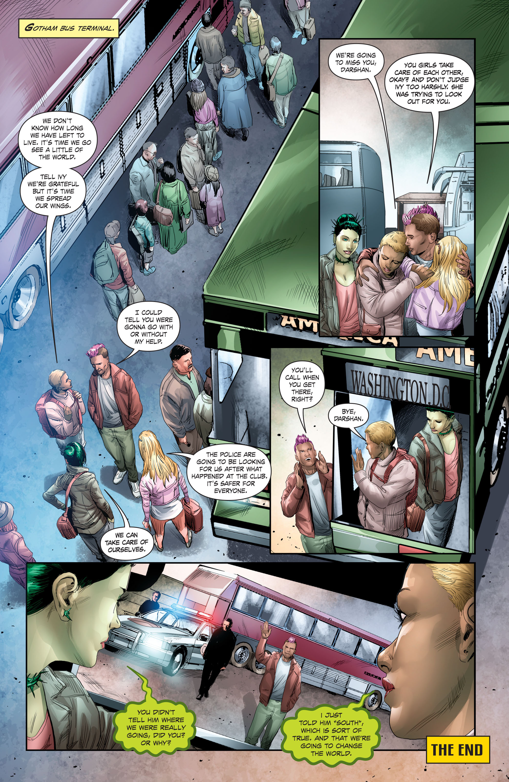 Read online Poison Ivy: Cycle of Life and Death comic -  Issue #6 - 22