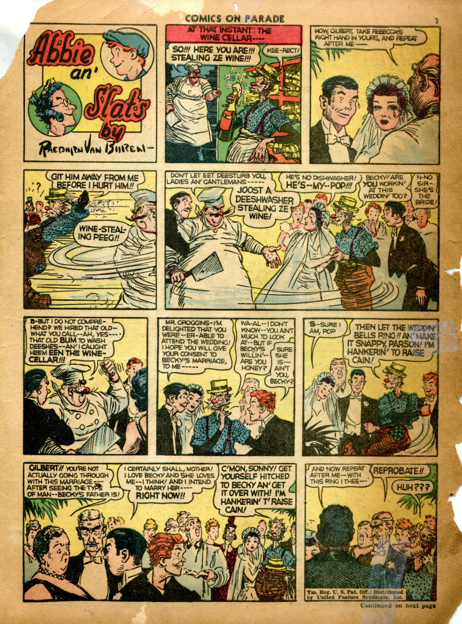 Read online Comics on Parade comic -  Issue #19 - 6