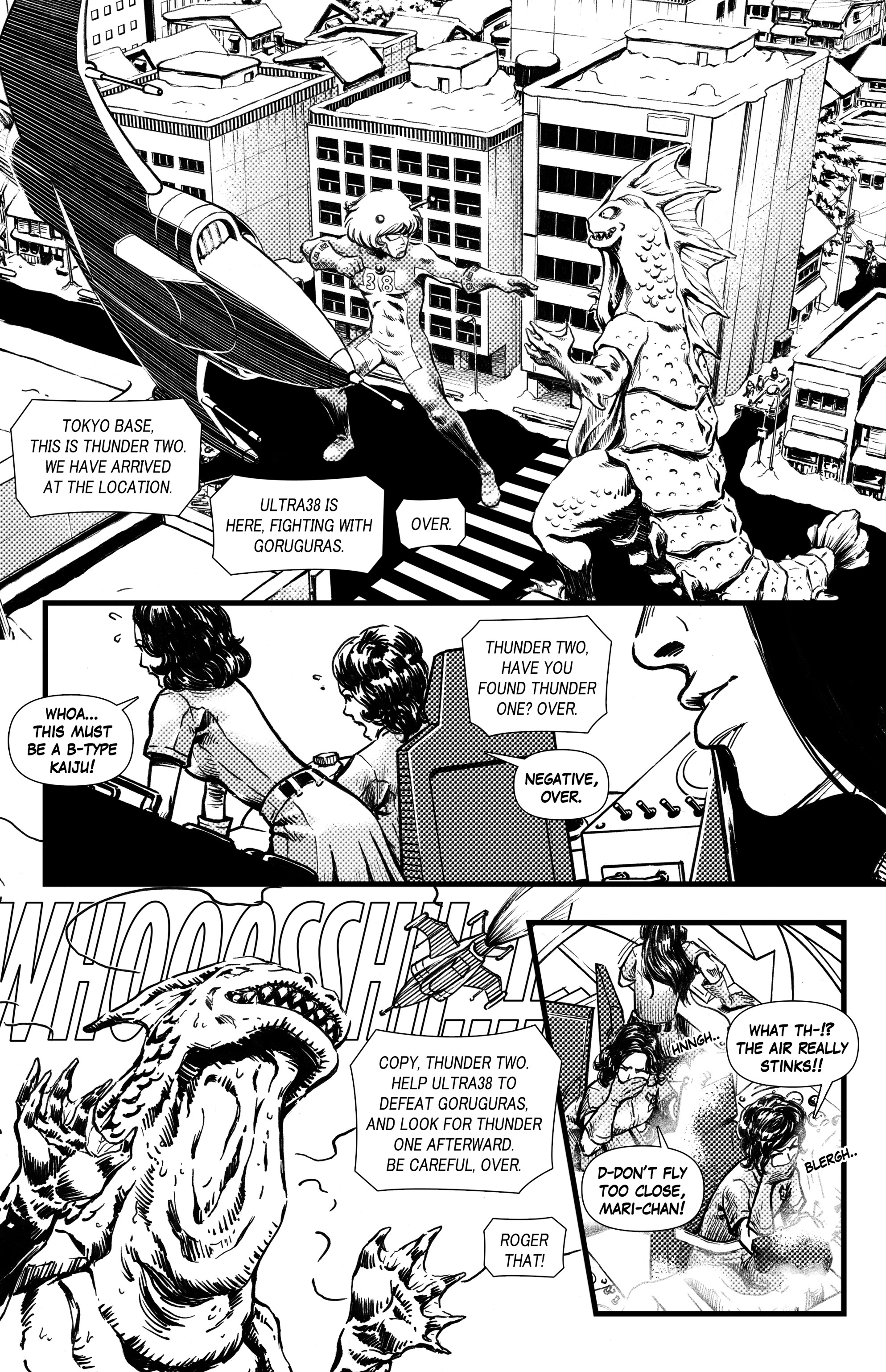 Read online Konnichiwa Kaiju-Kun comic -  Issue #1 - 16