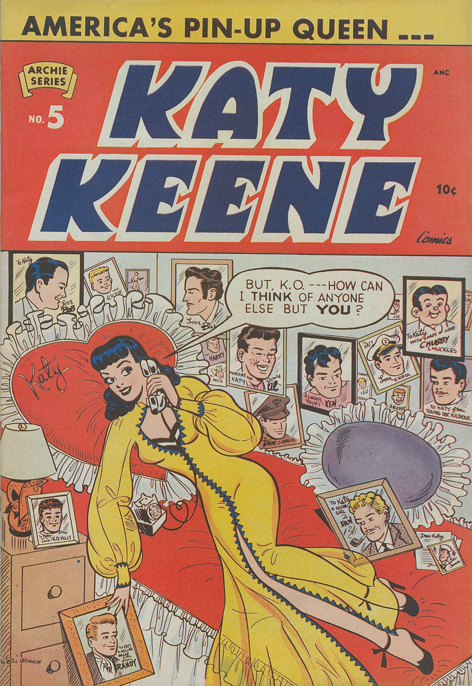 Read online Katy Keene (1949) comic -  Issue #5 - 1
