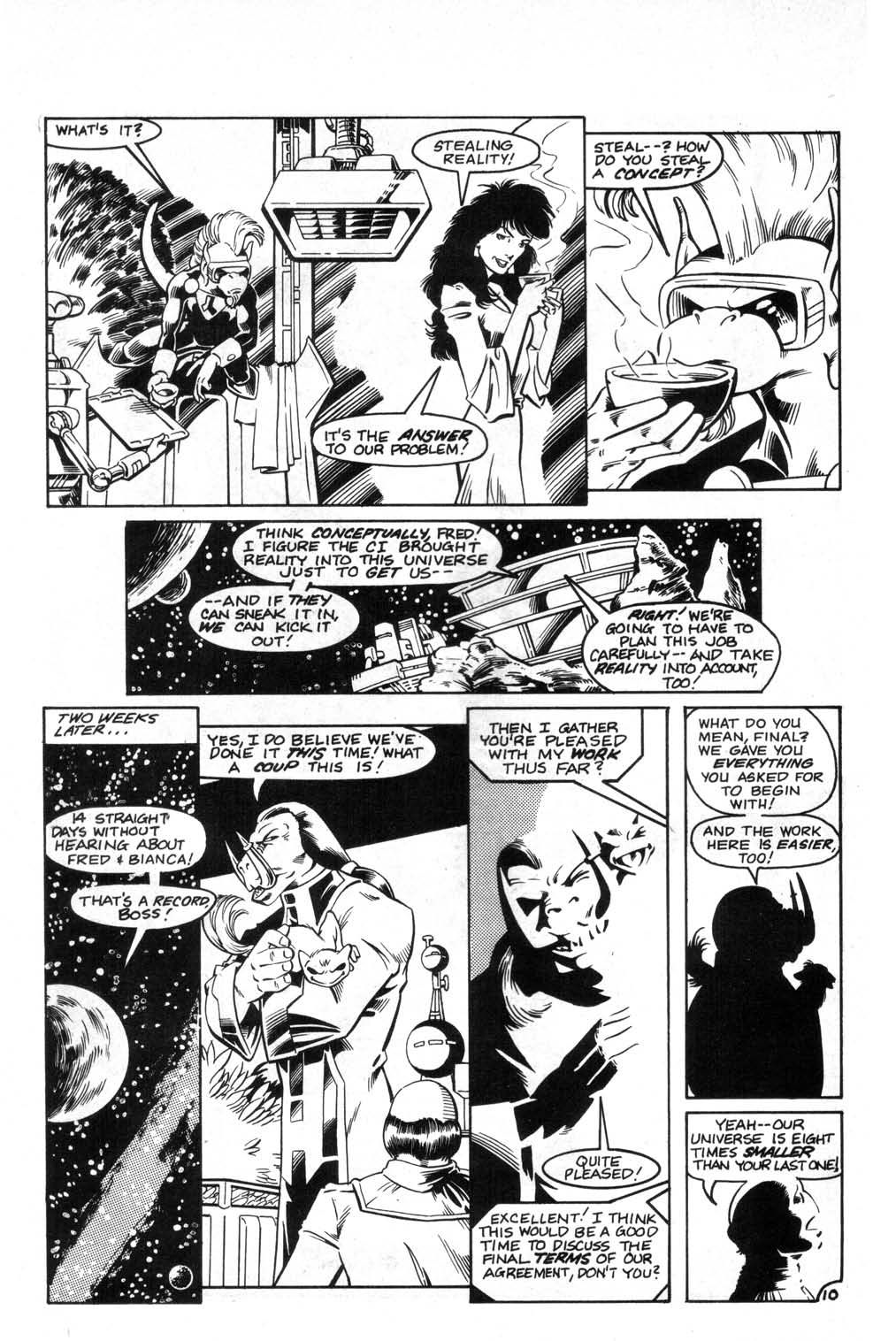 Read online Aristocratic Xtraterrestrial Time-Traveling Thieves comic -  Issue #2 - 12