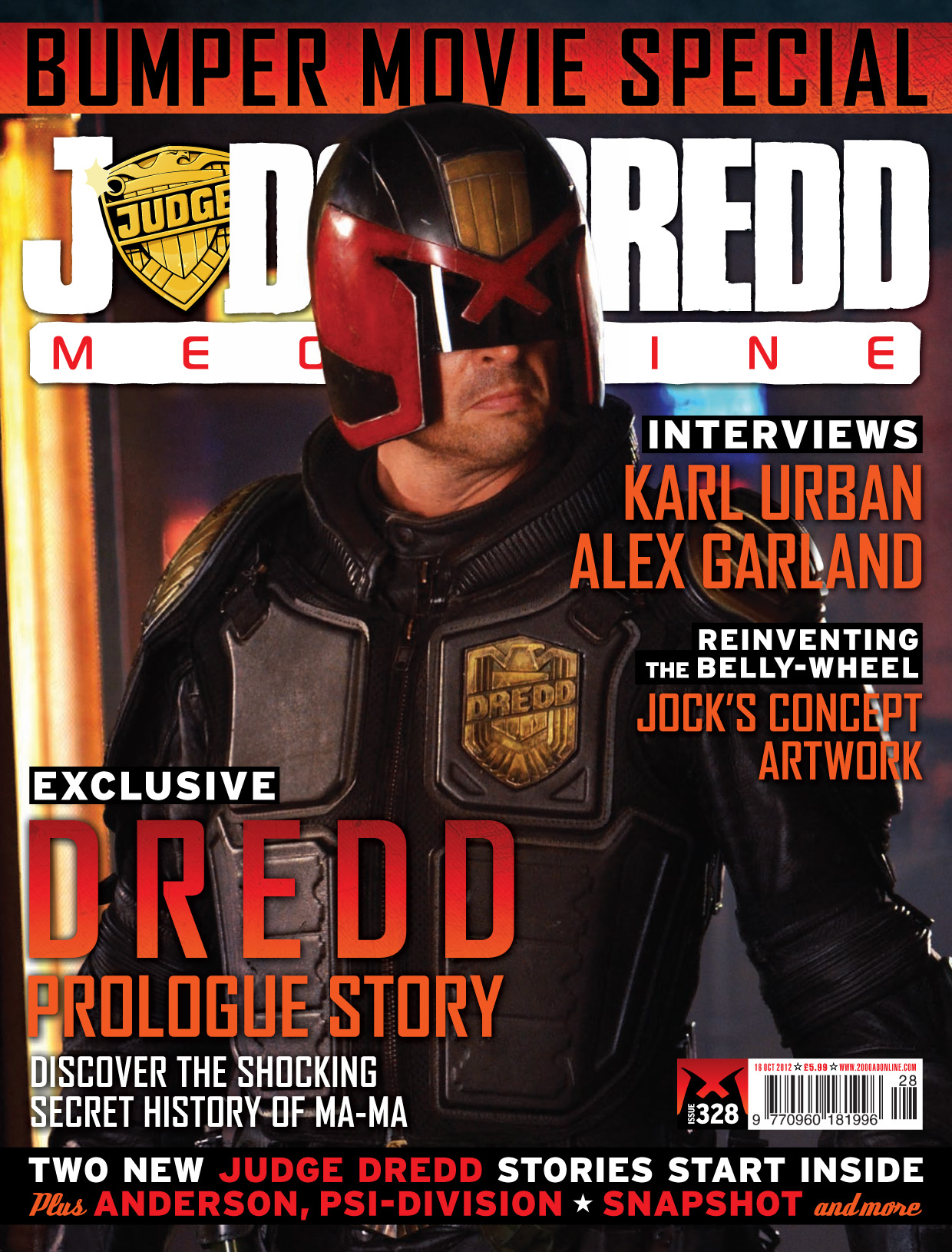 Read online Judge Dredd Megazine (Vol. 5) comic -  Issue #328 - 1