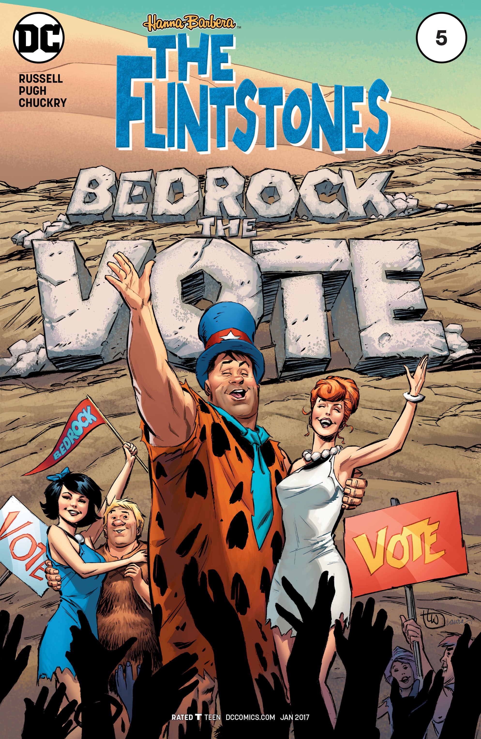 Read online The Flintstones comic -  Issue #5 - 1