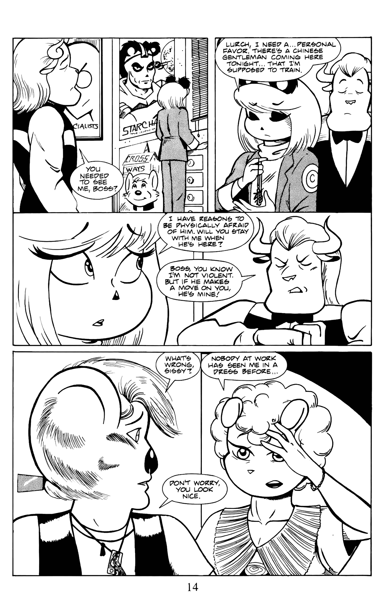 Read online Shanda the Panda comic -  Issue #6 - 16