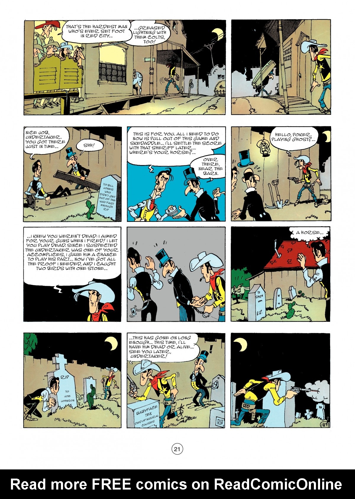 Read online A Lucky Luke Adventure comic -  Issue #44 - 21