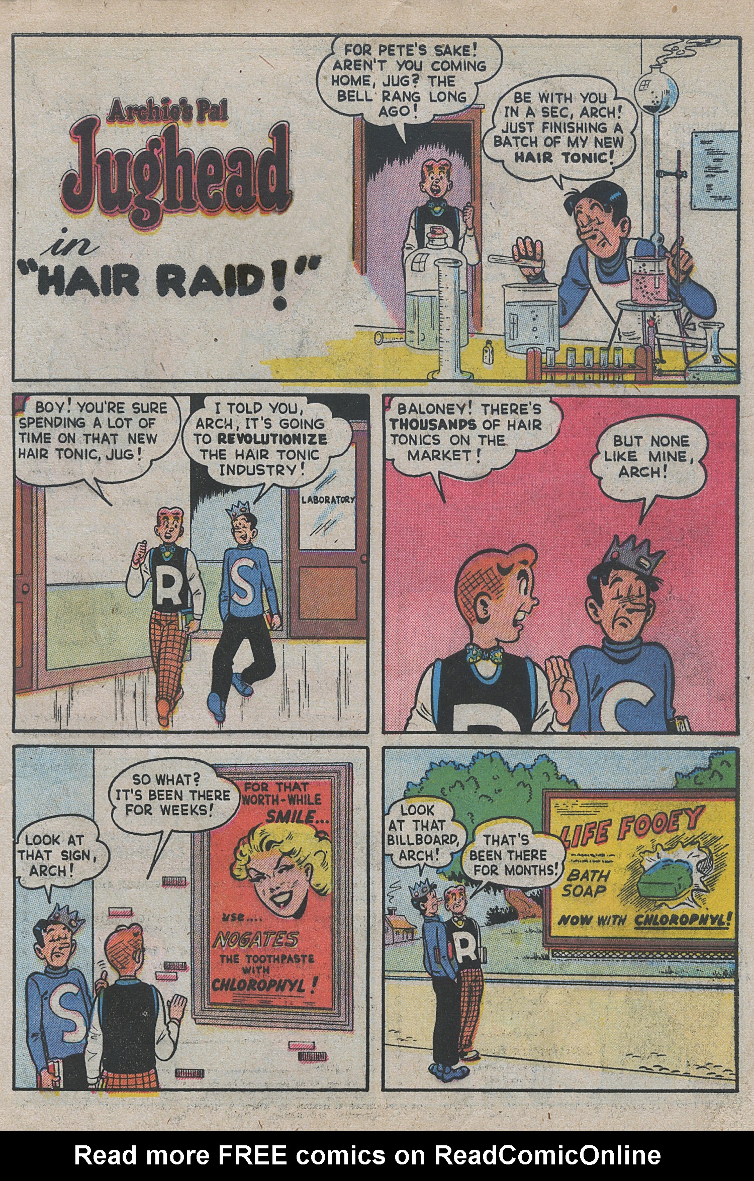 Read online Archie's Pal Jughead comic -  Issue #20 - 3