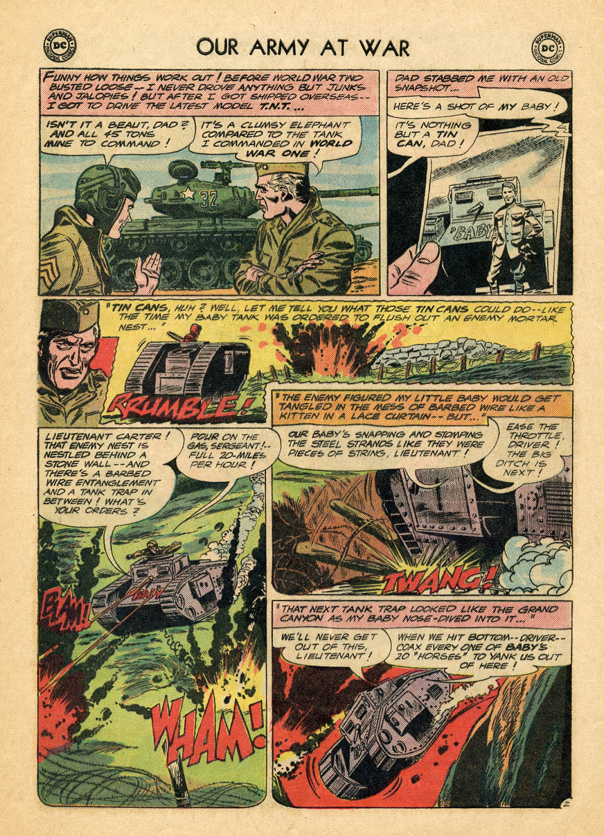 Read online Our Army at War (1952) comic -  Issue #144 - 24