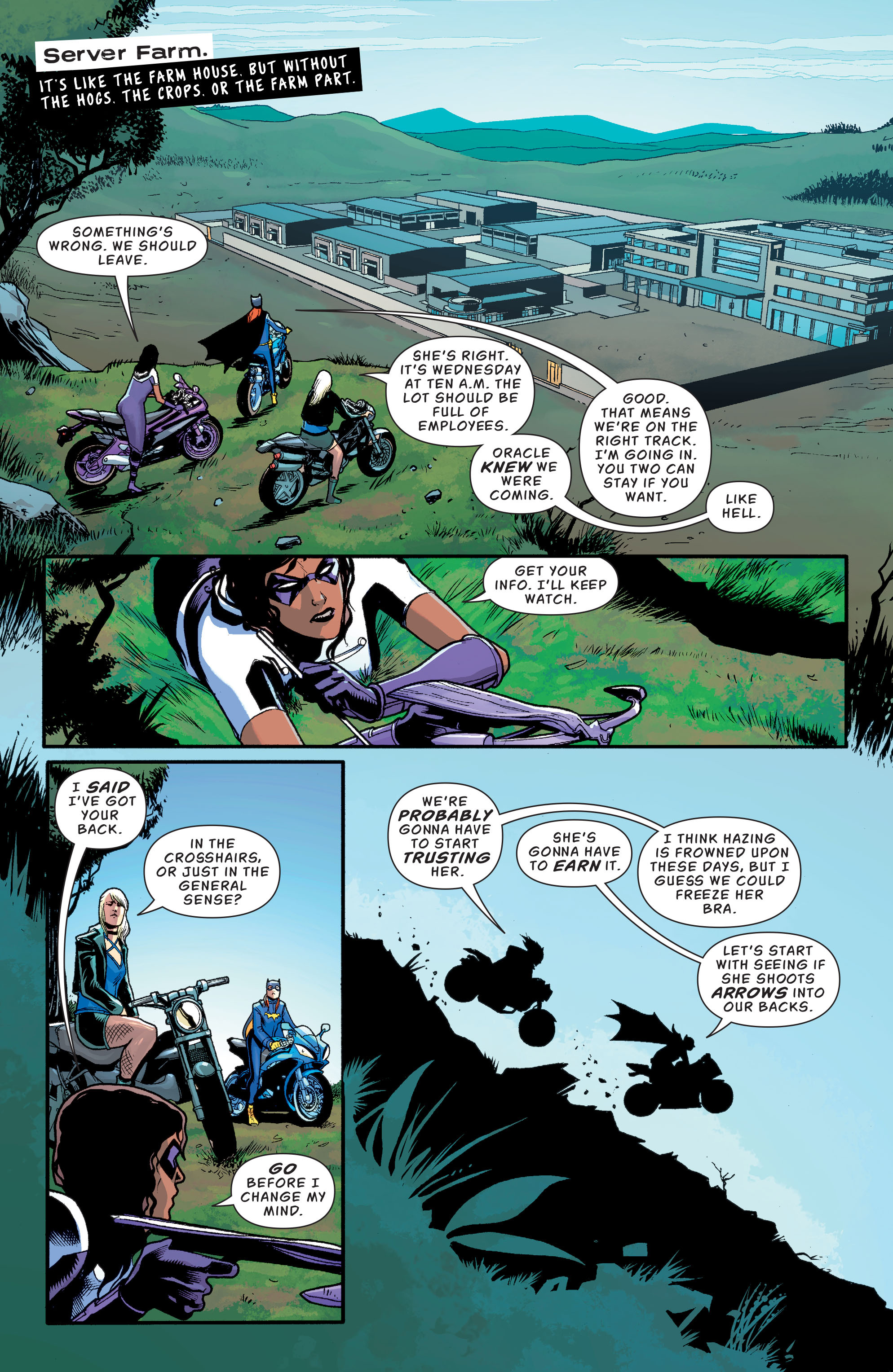 Read online Batgirl and the Birds of Prey comic -  Issue #2 - 17