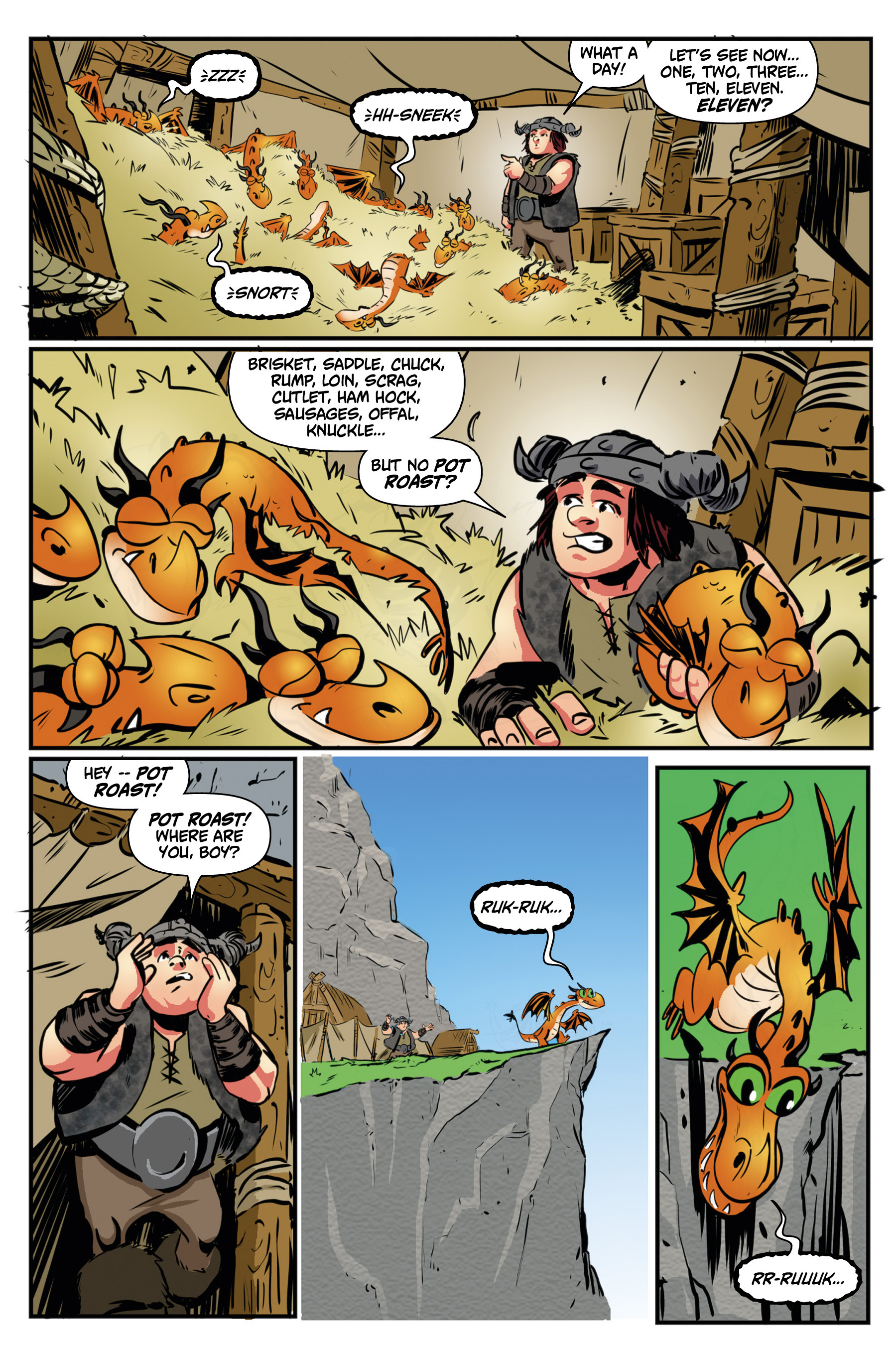 Read online DreamWorks Dragons: Riders of Berk comic -  Issue #3 - 58