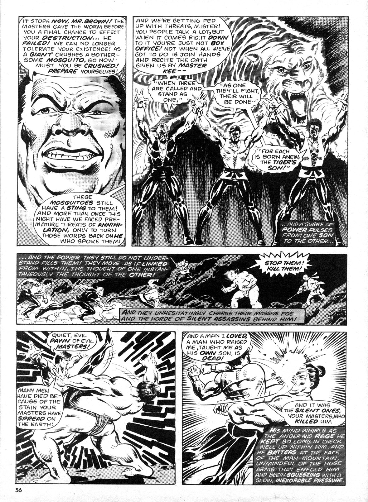 Read online The Deadly Hands of Kung Fu comic -  Issue #8 - 53
