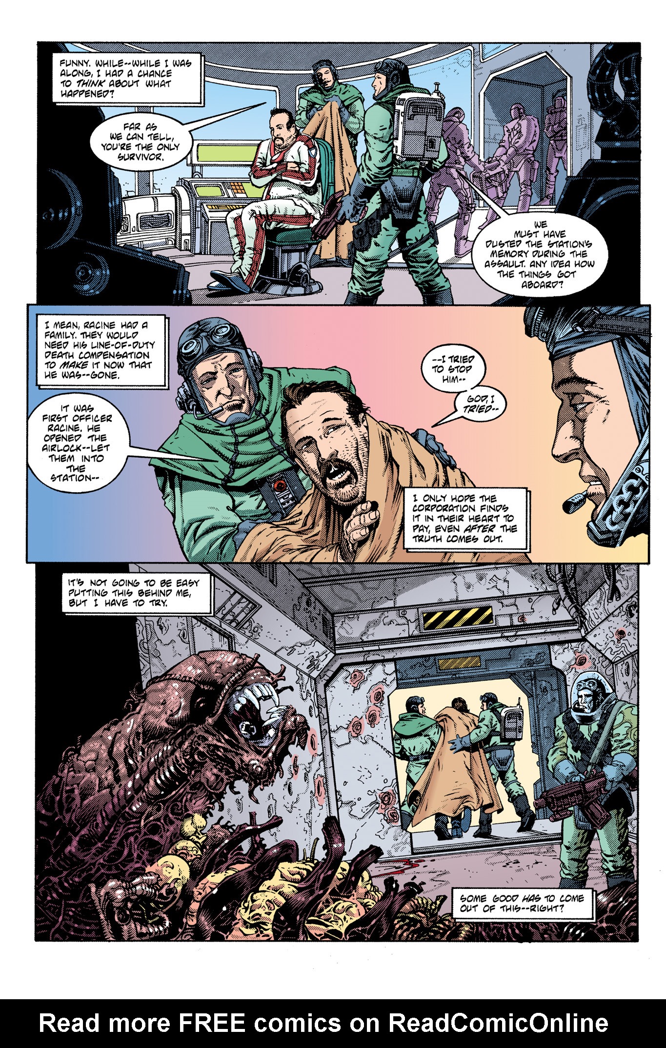 Read online Aliens: Incubation/Lucky/Taste comic -  Issue # Full - 25