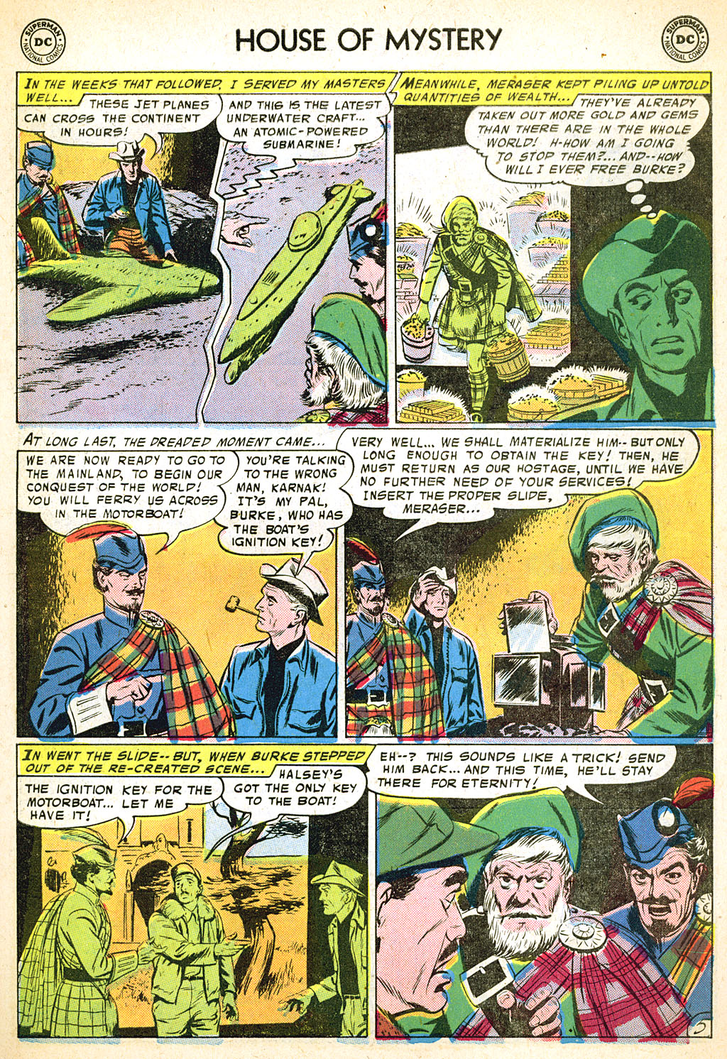 Read online House of Mystery (1951) comic -  Issue #65 - 7