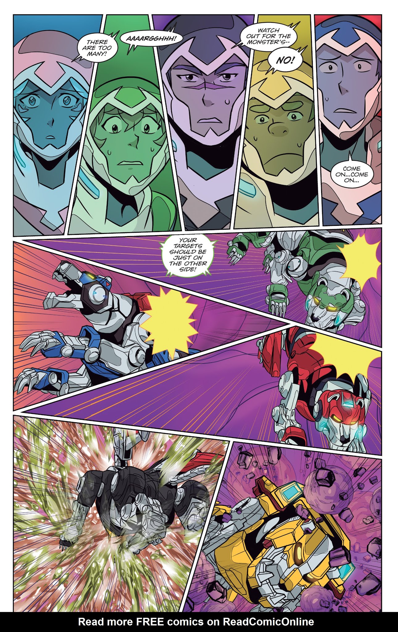 Read online Voltron Legendary Defender (2018) comic -  Issue #5 - 16