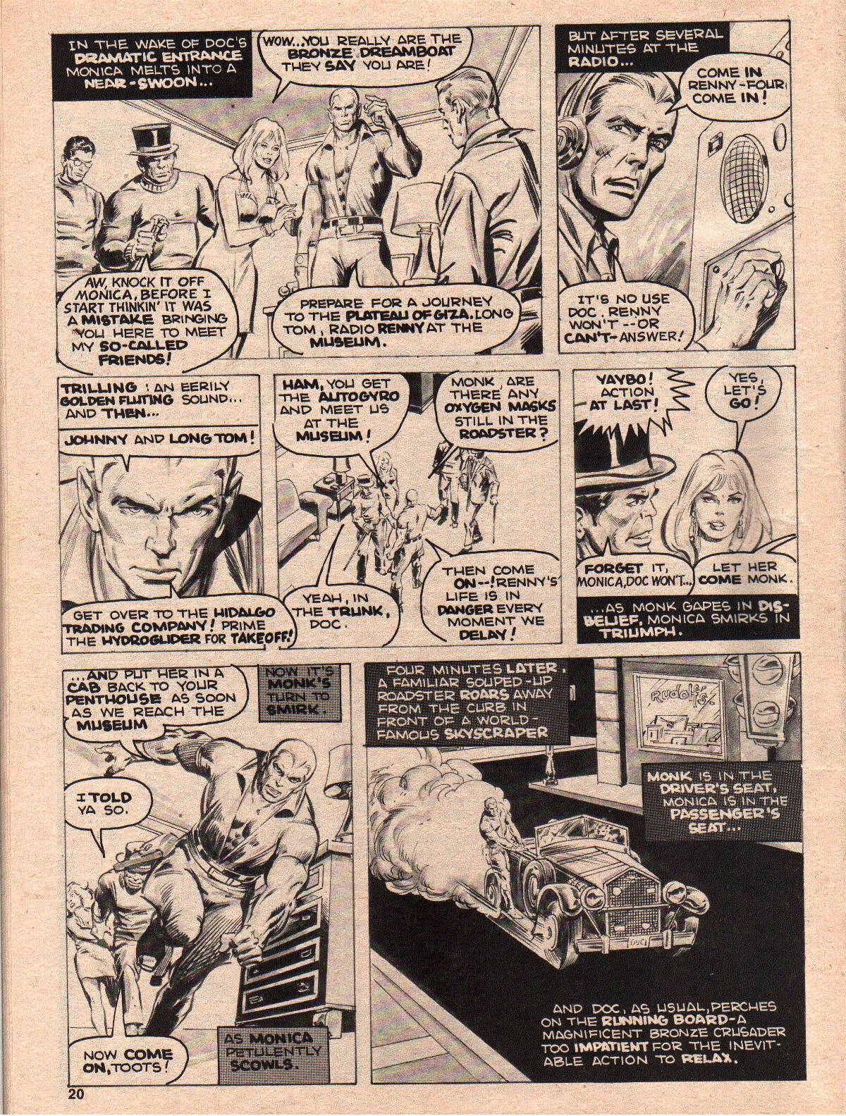 Read online Doc Savage (1975) comic -  Issue #6 - 20