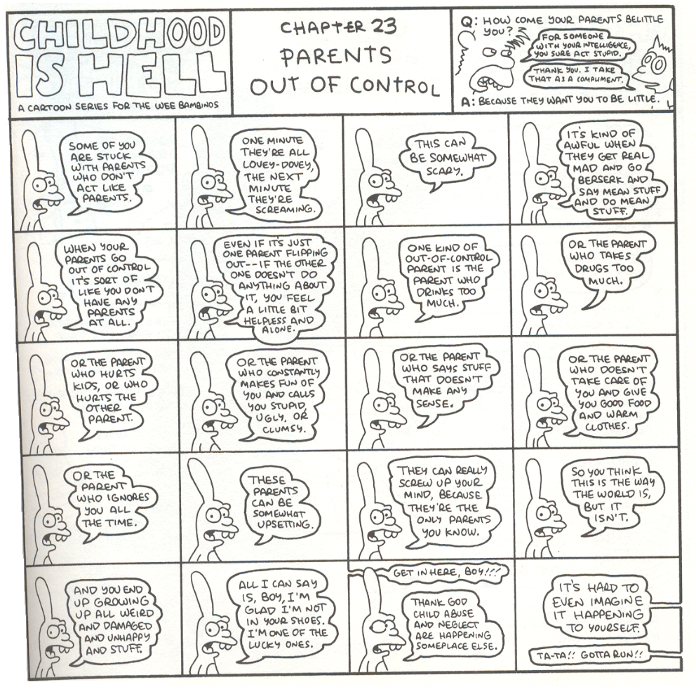 Read online Life In Hell comic -  Issue # TPB Childhood Is Hell - 27