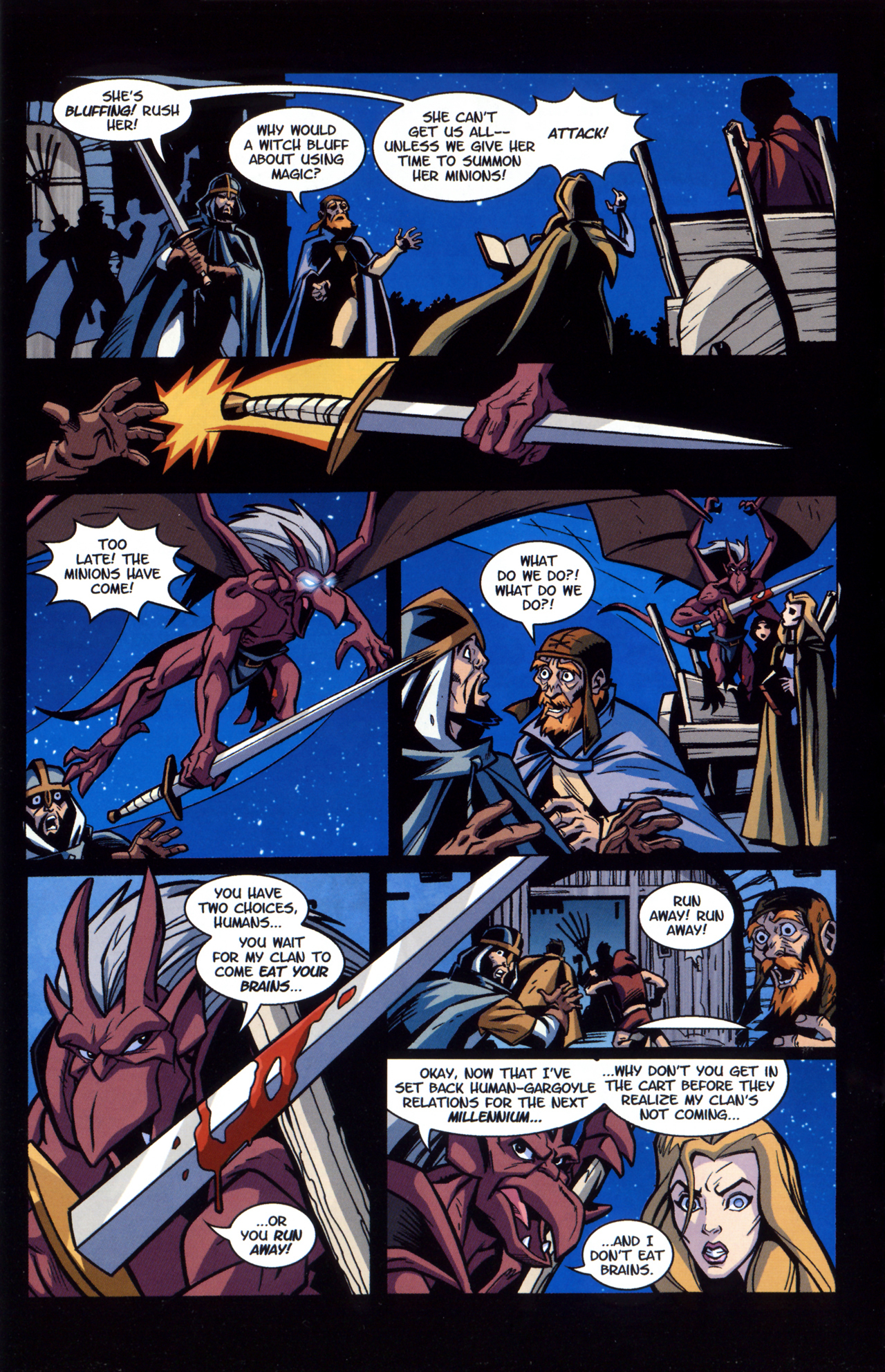 Read online Gargoyles (2006) comic -  Issue #10 - 18