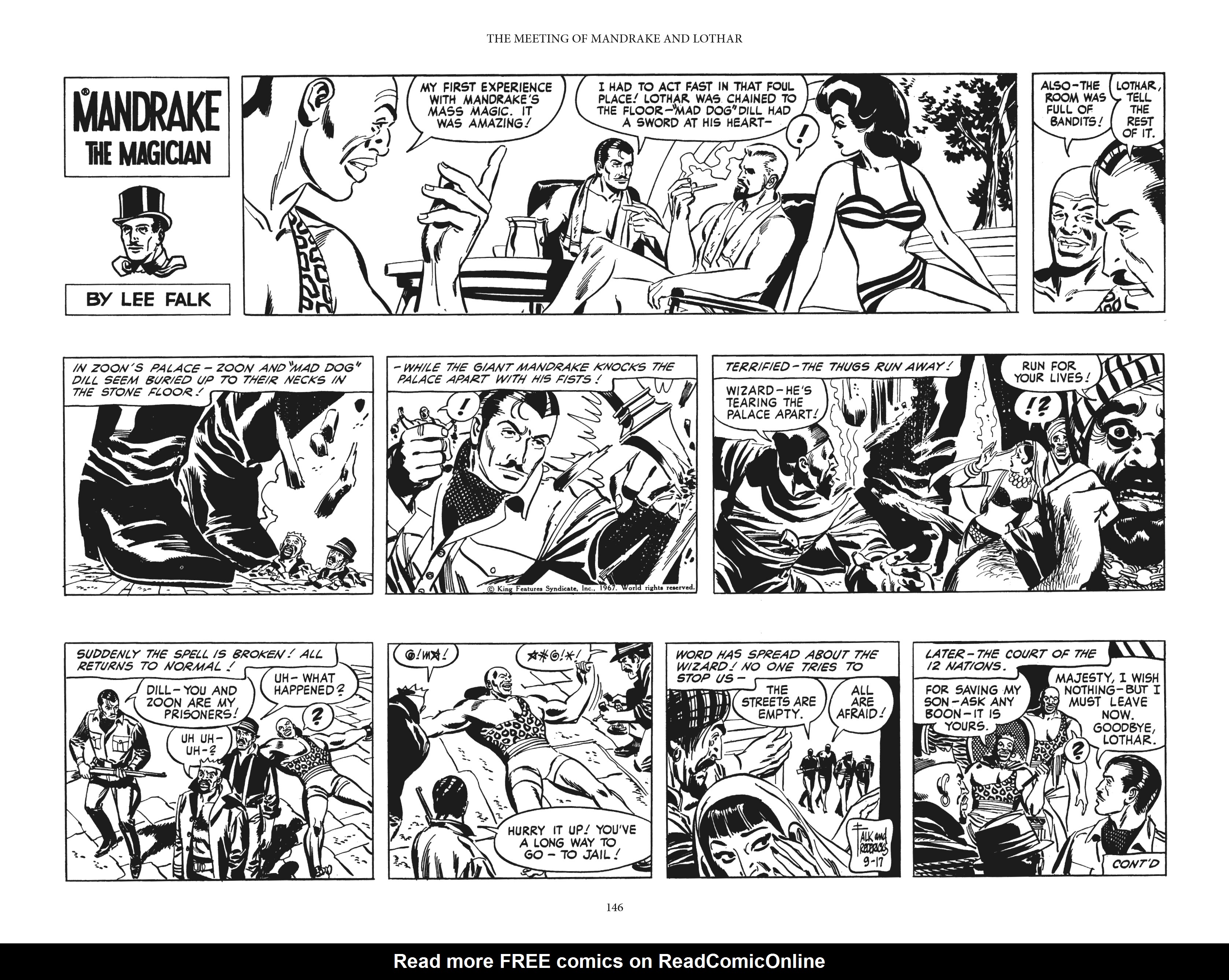 Read online Mandrake the Magician: The Fred Fredricks Sundays comic -  Issue # TPB (Part 2) - 47