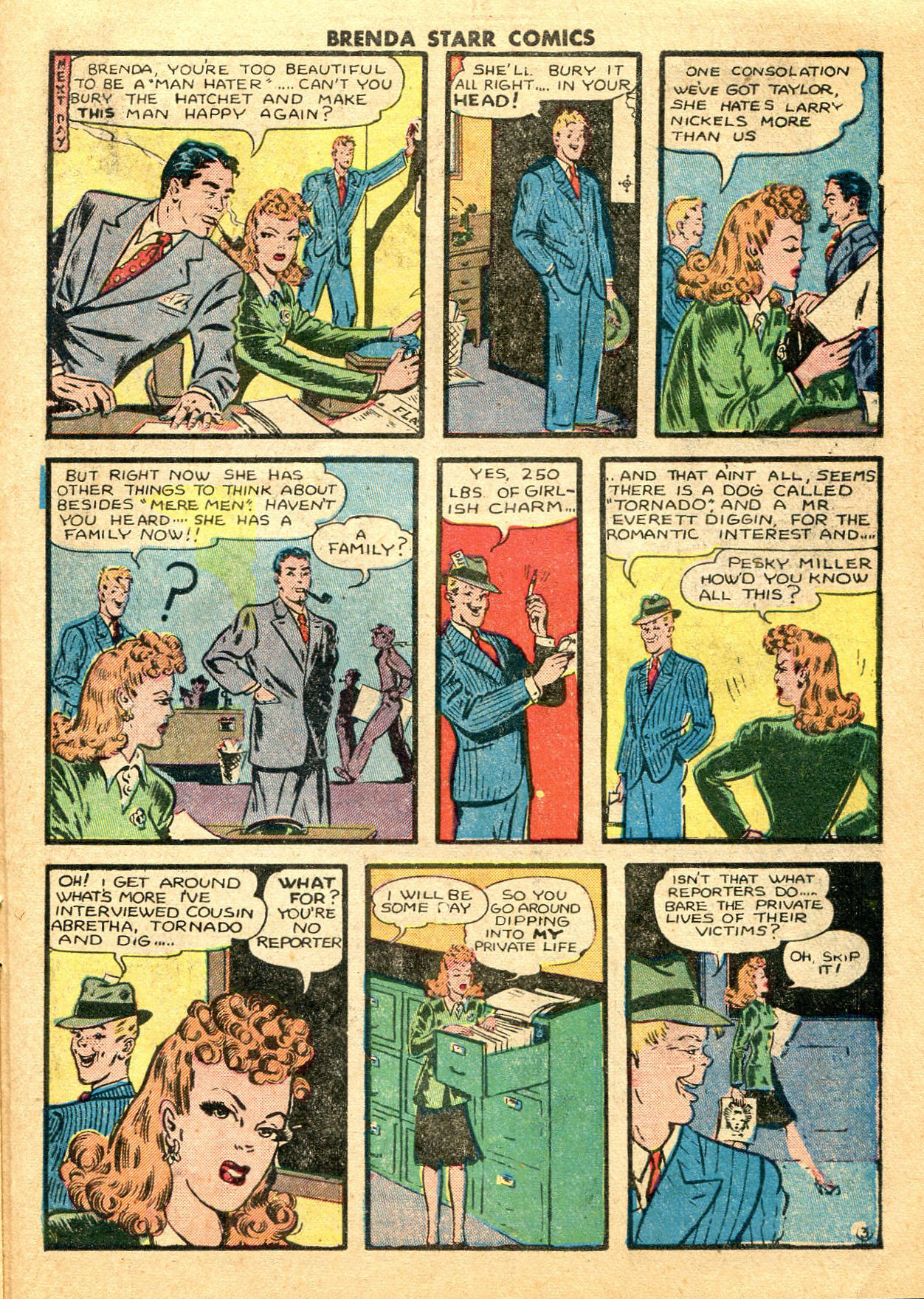 Read online Brenda Starr (1948) comic -  Issue #6 - 22