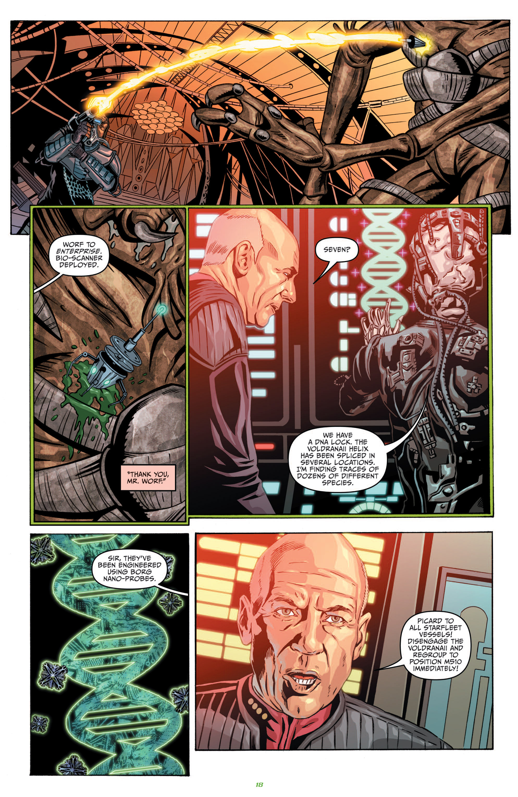 Read online Star Trek: The Next Generation - Hive comic -  Issue #2 - 21