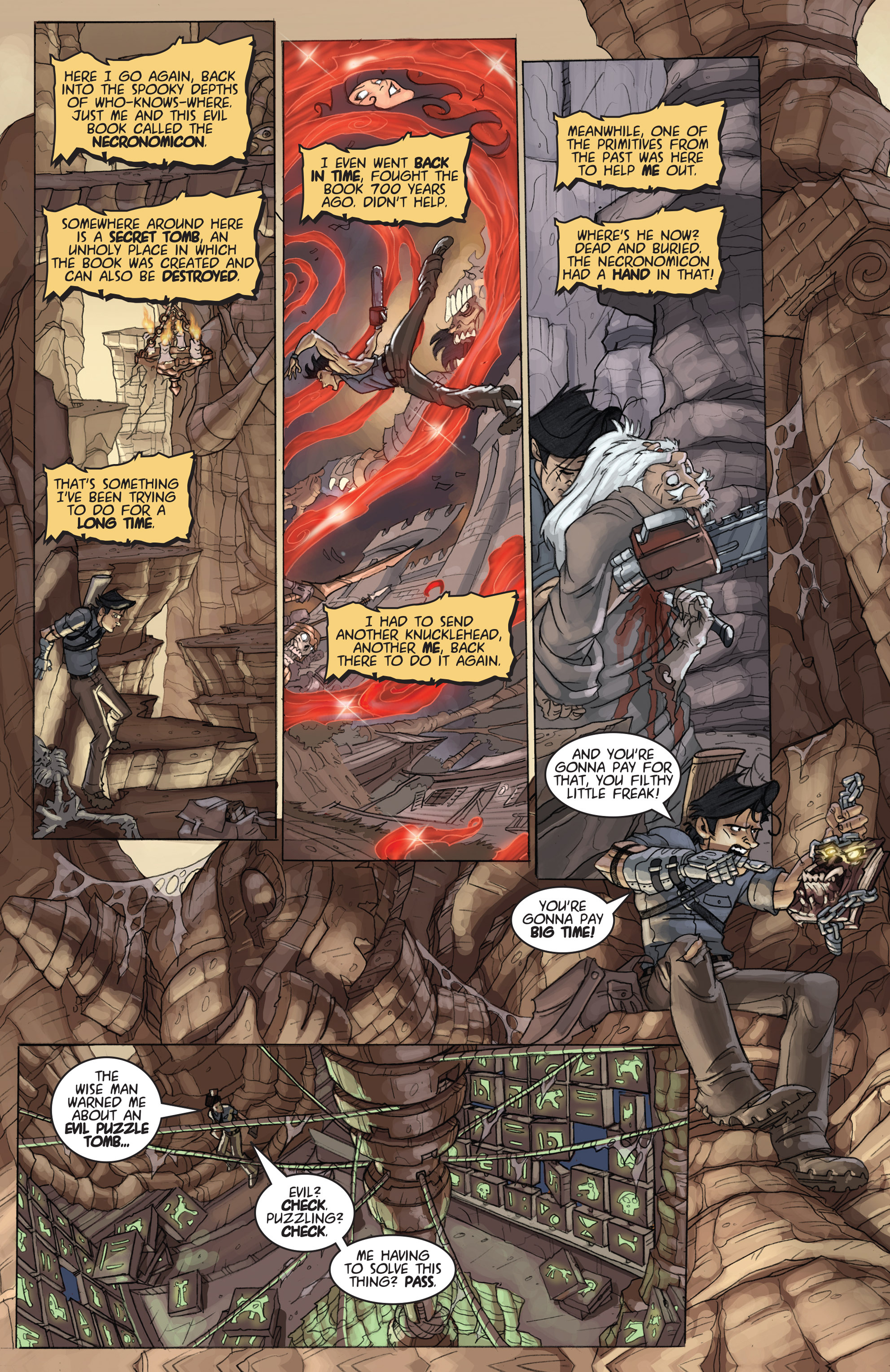 Read online Army of Darkness: Ashes 2 Ashes comic -  Issue #4 - 6