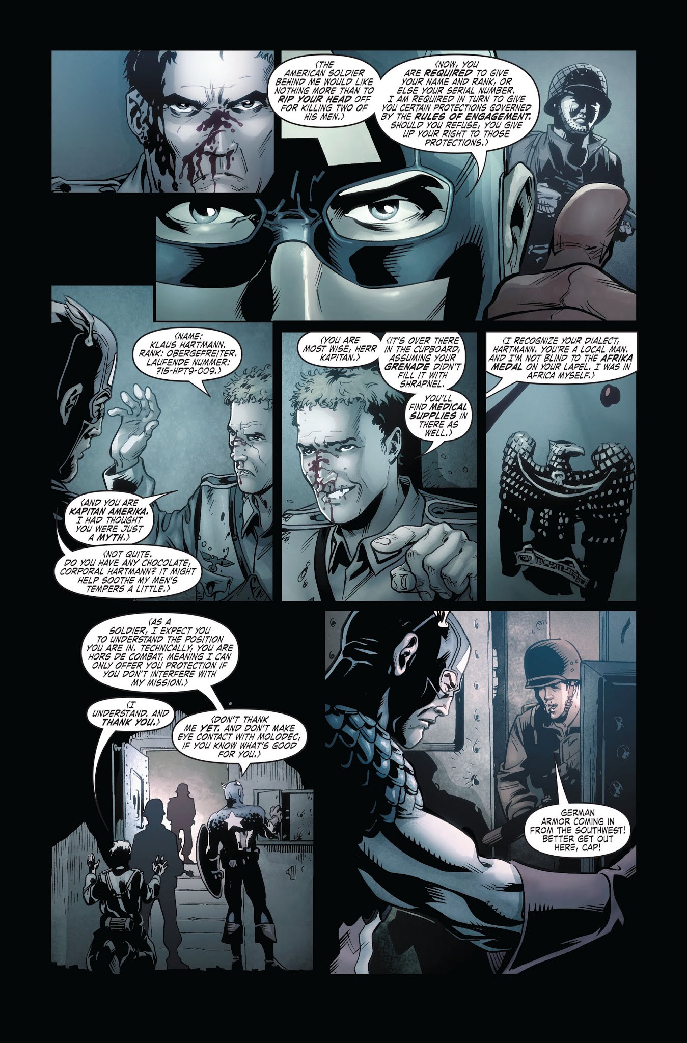 Read online Captain America Theater Of War: A Brother In Arms comic -  Issue # Full - 14