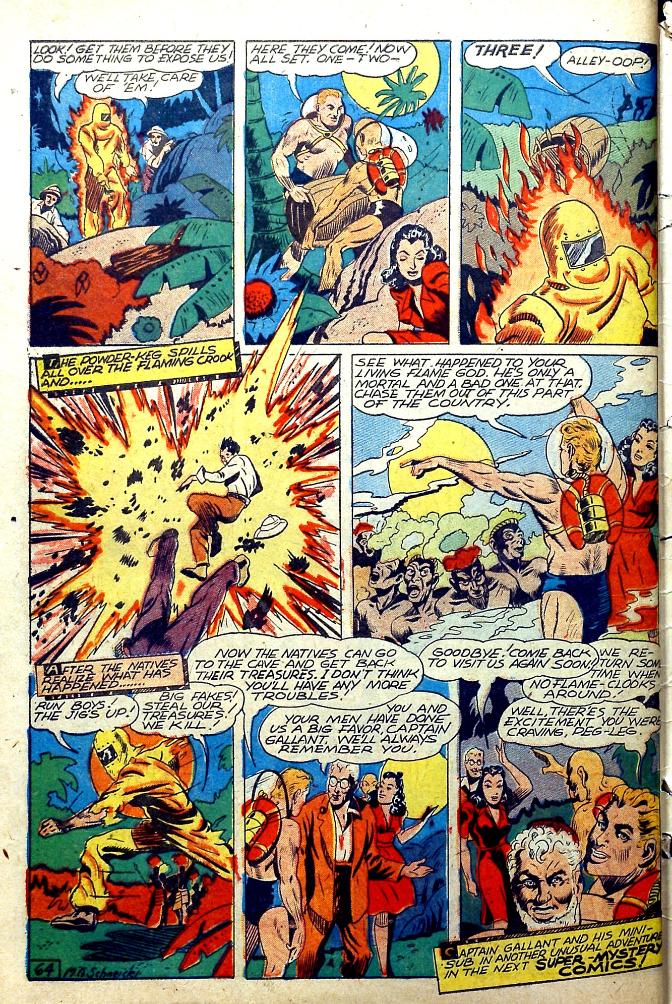 Read online Super-Mystery Comics comic -  Issue #8 - 66