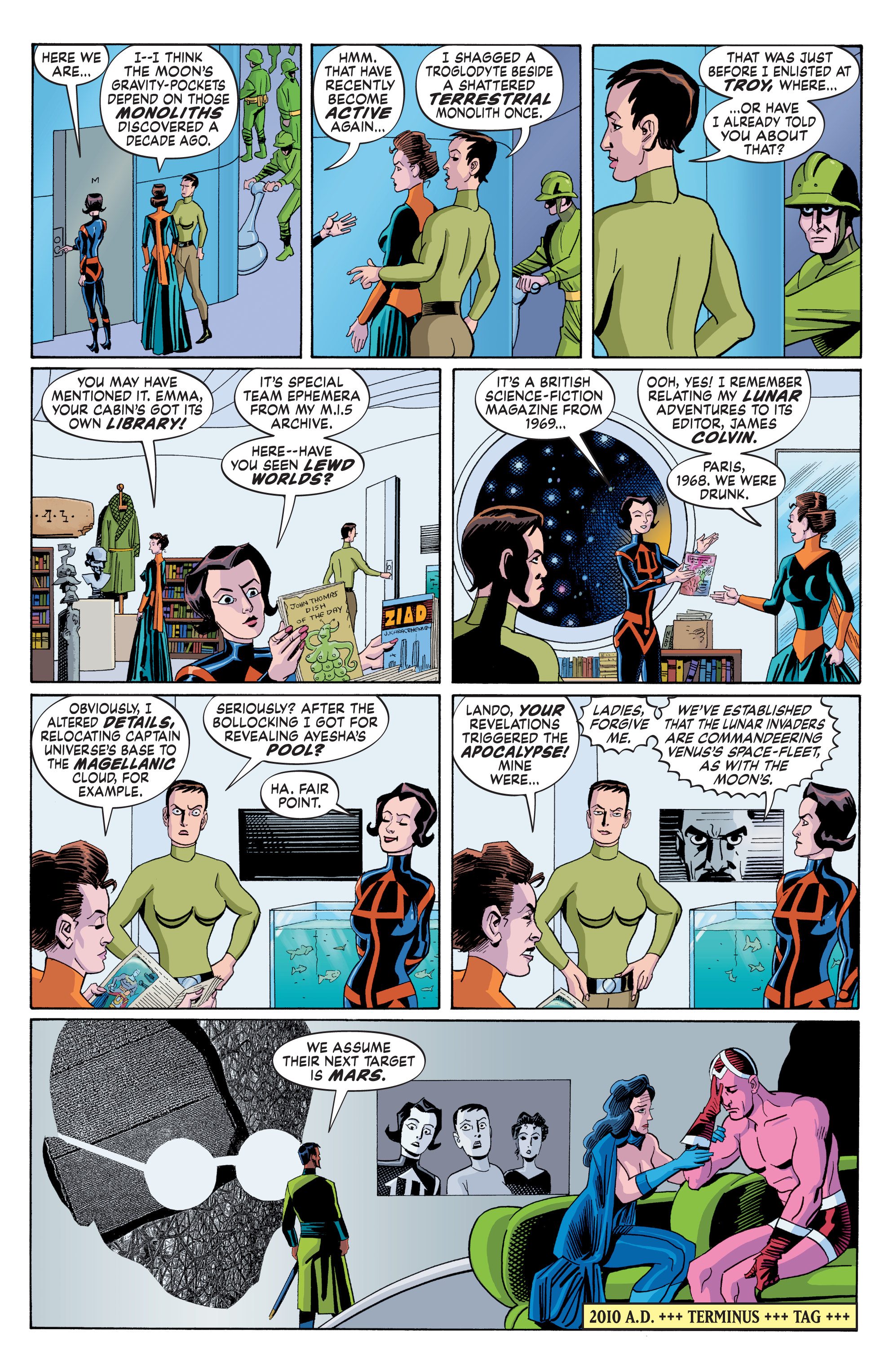 Read online The League of Extraordinary Gentlemen Volume 4: The Tempest comic -  Issue #6 - 12