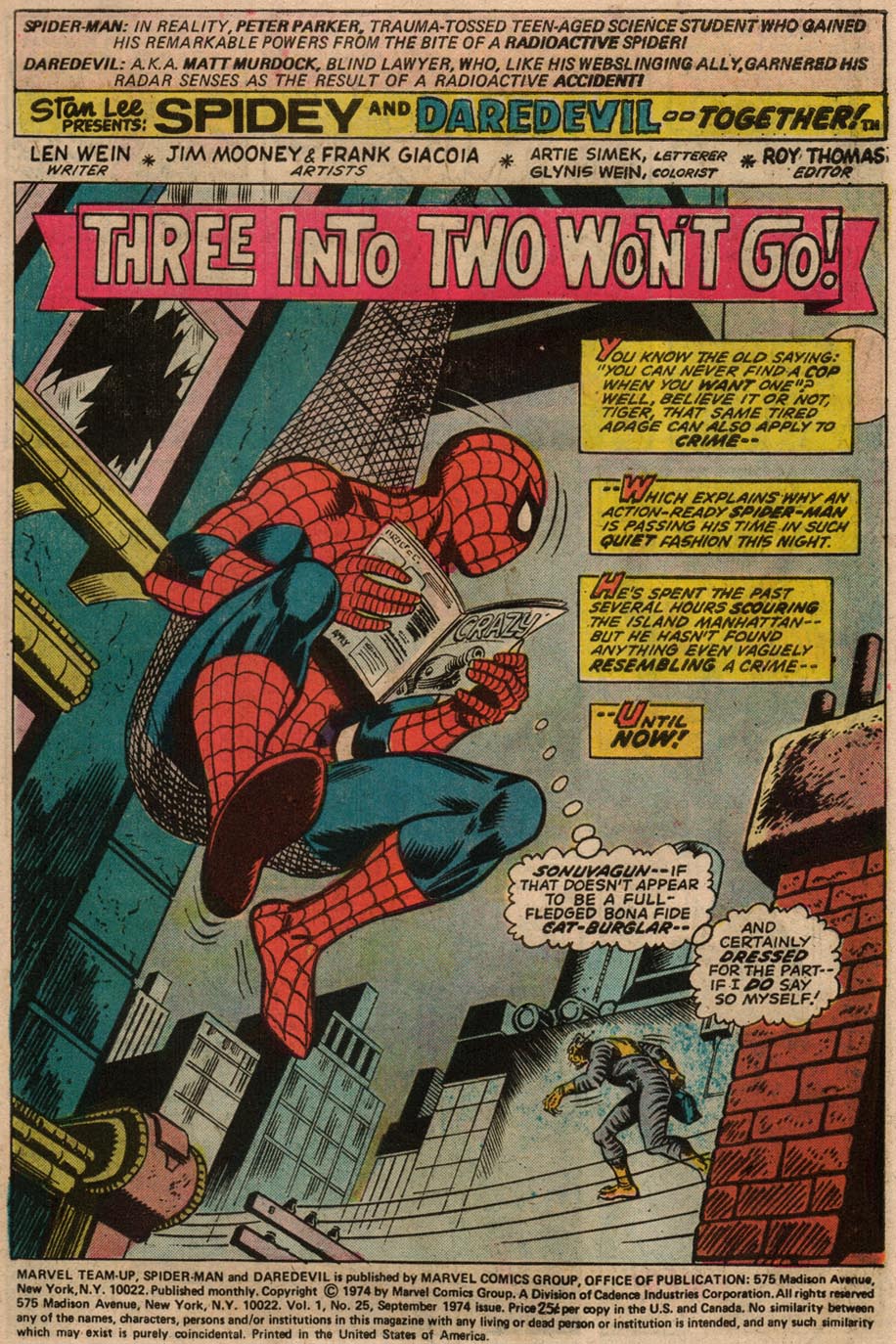 Read online Marvel Team-Up (1972) comic -  Issue #25 - 2