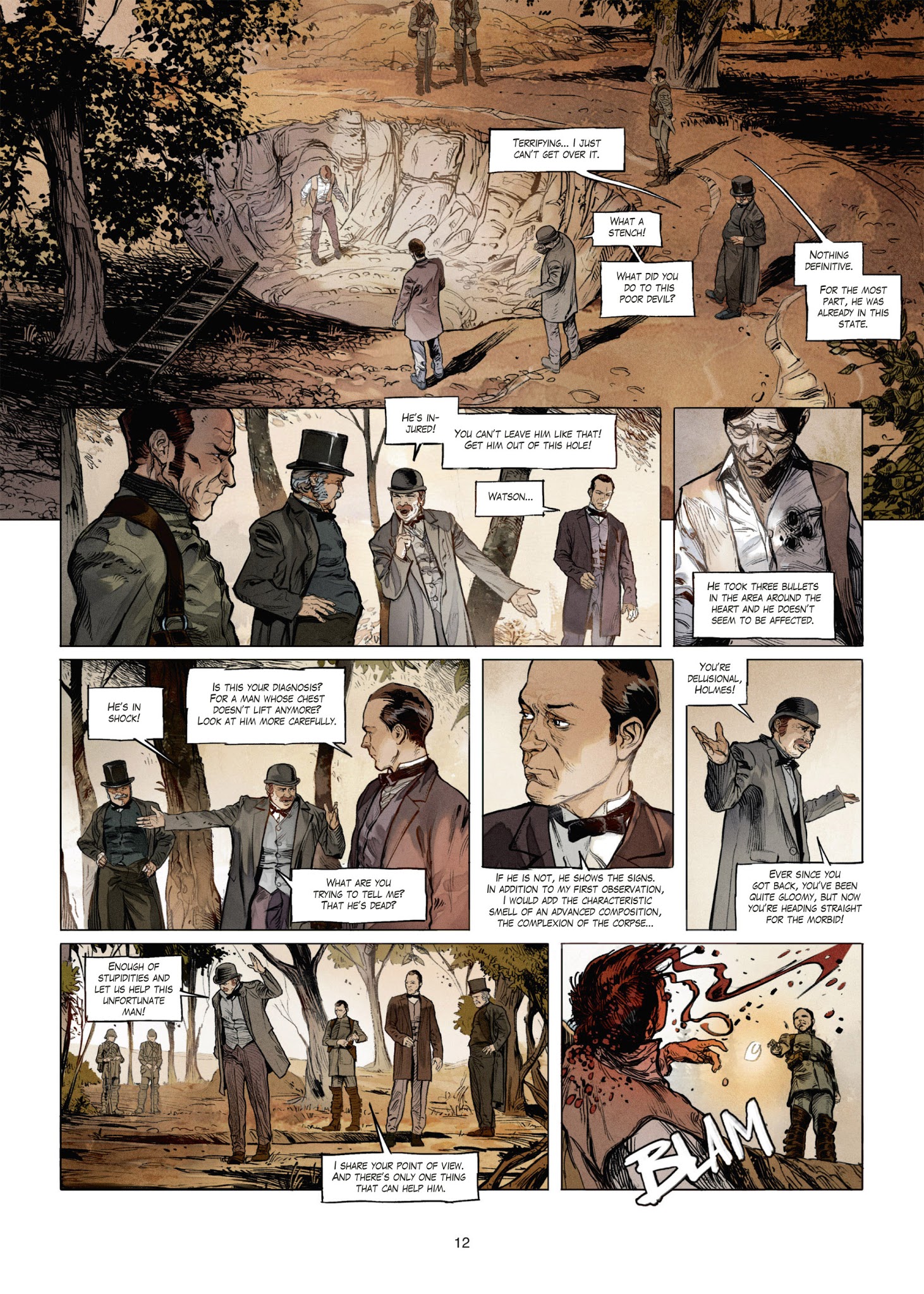 Read online Sherlock Holmes Society comic -  Issue #1 - 12