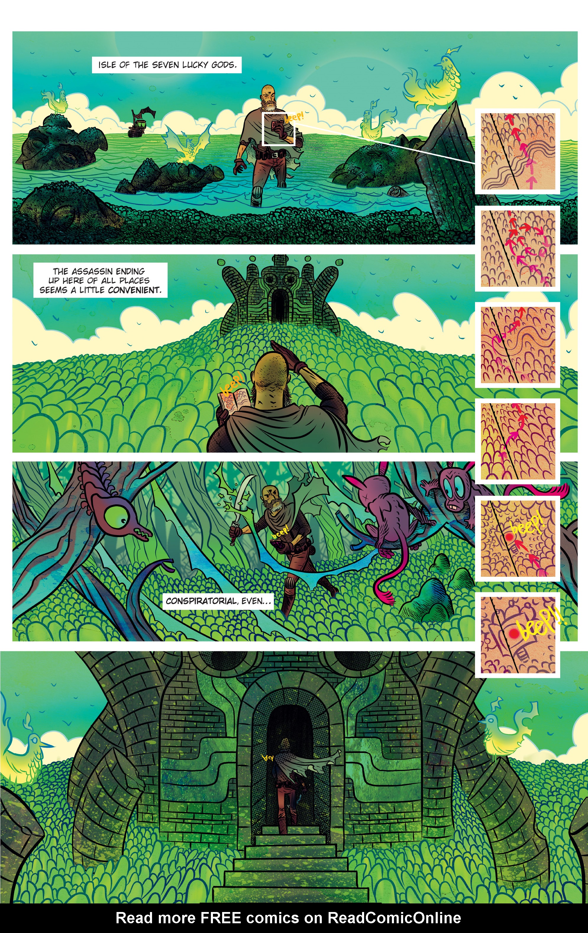 Read online Ether: The Disappearance of Violet Bell comic -  Issue #2 - 21