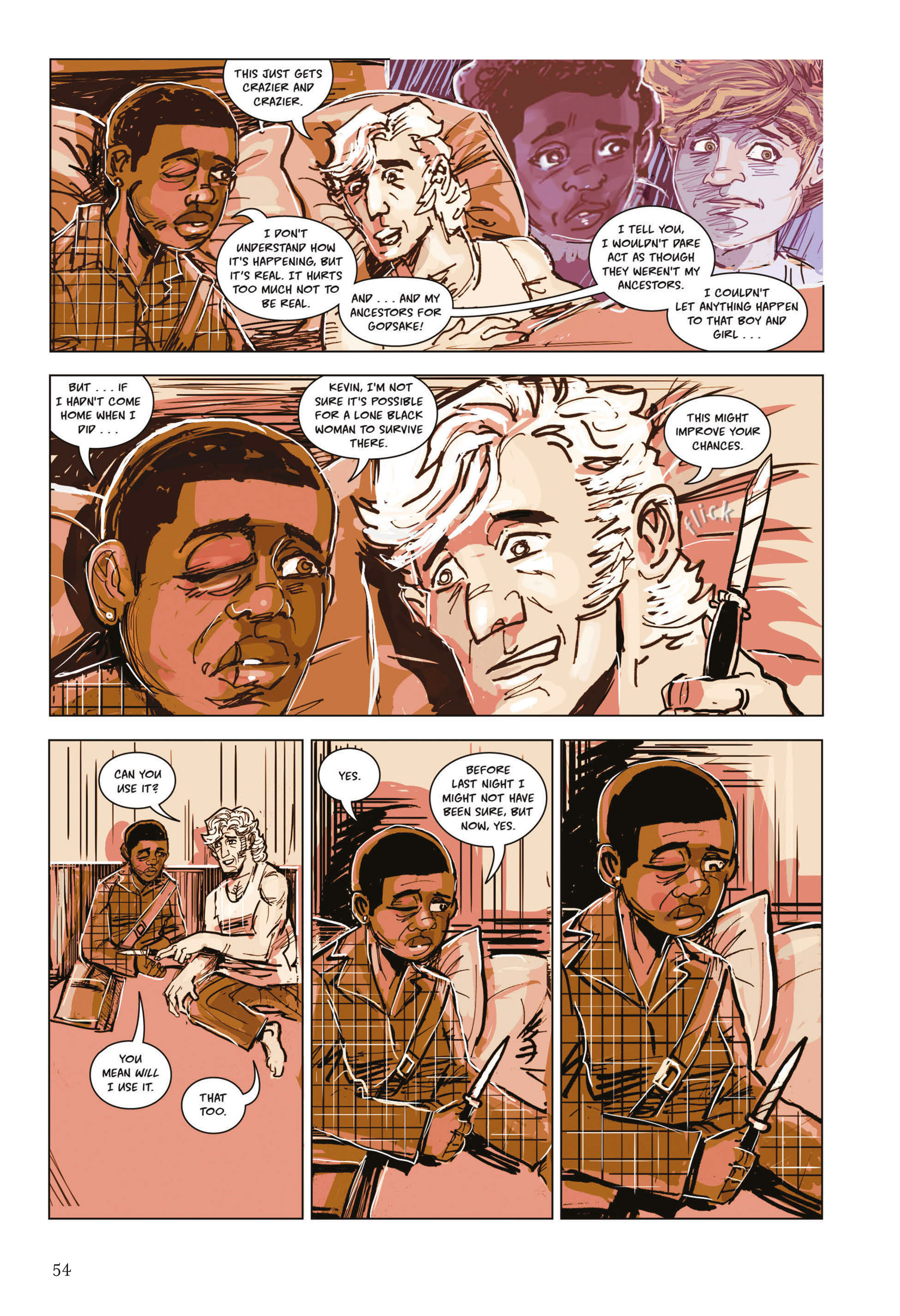 Read online Kindred: A Graphic Novel Adaptation comic -  Issue # TPB (Part 1) - 54