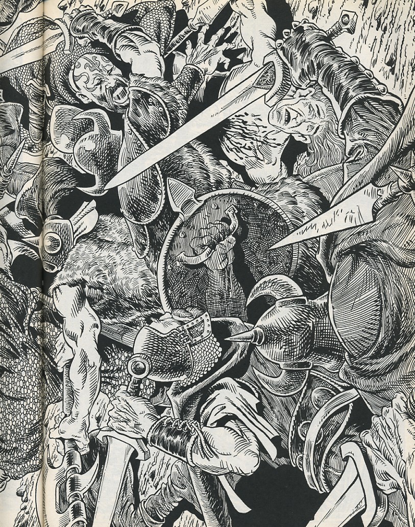 Read online The Savage Sword Of Conan comic -  Issue #217 - 45
