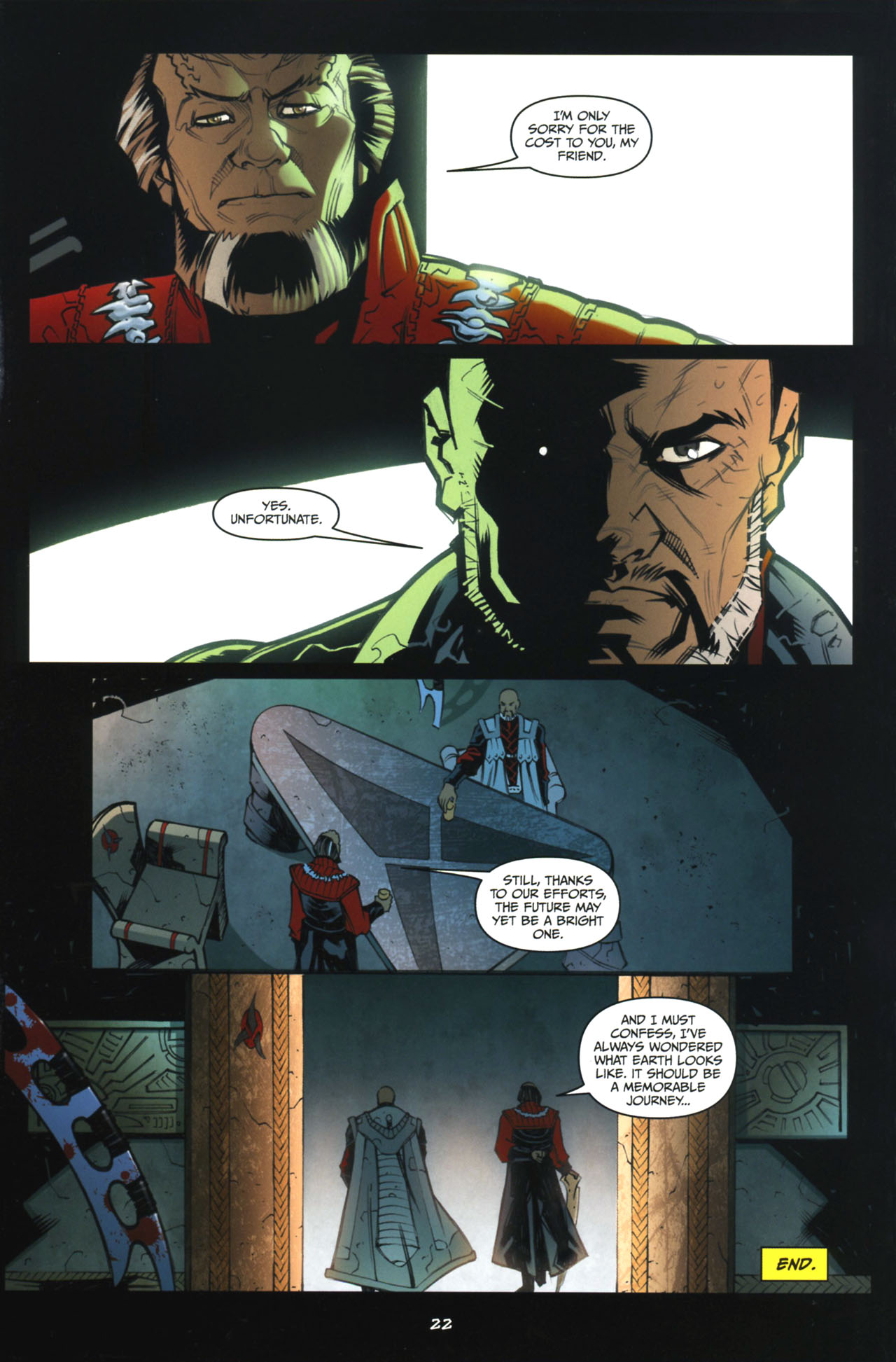 Read online Star Trek: Klingons: Blood Will Tell comic -  Issue #5 - 24
