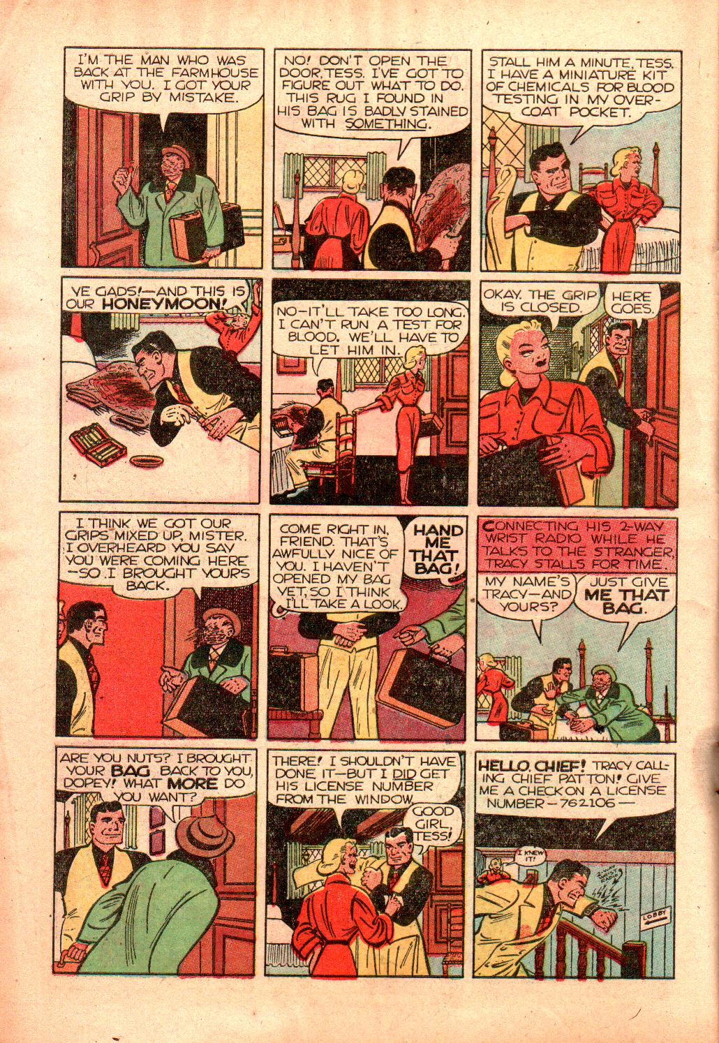 Read online Dick Tracy comic -  Issue #64 - 10
