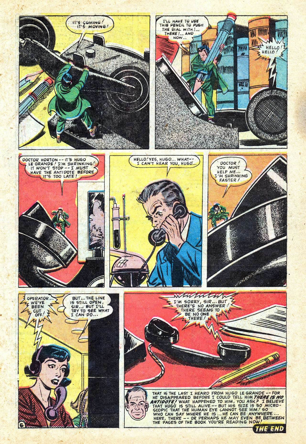 Read online Mystic (1951) comic -  Issue #1 - 8