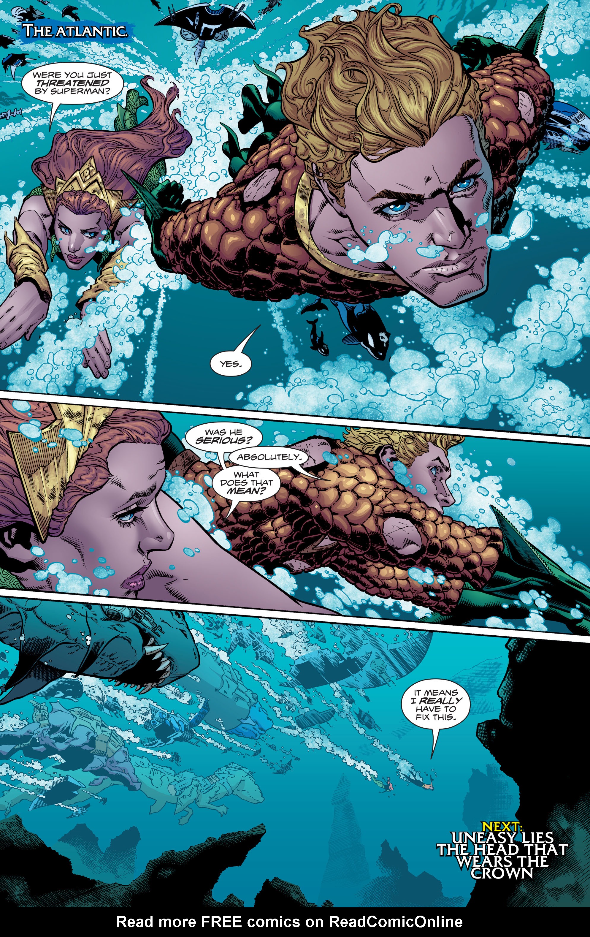 Read online Aquaman (2016) comic -  Issue #6 - 21